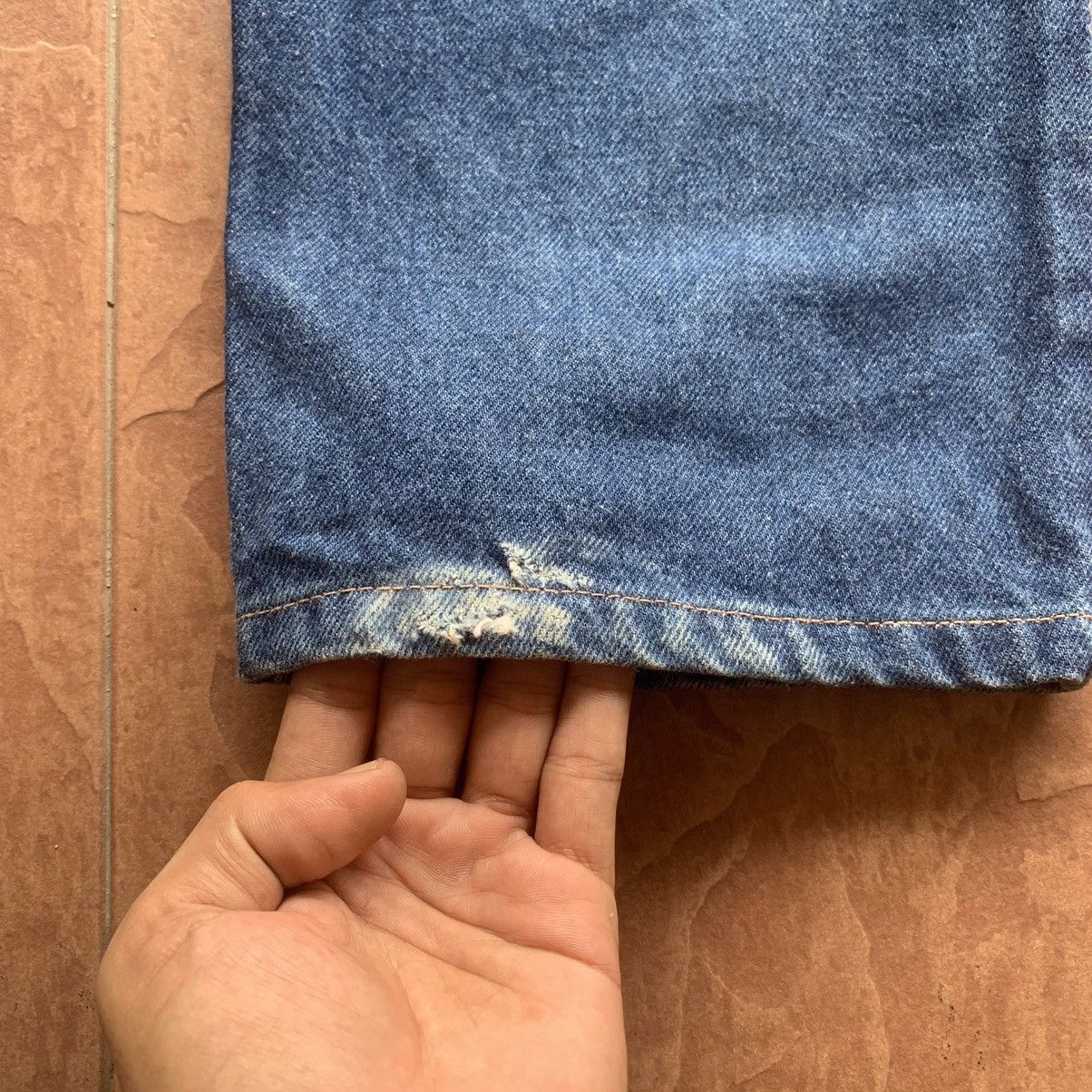 Armani VINTAGE ARMANI JEANS DENIM TROUSERS MADE IN ITALY PANTS Size US 28 / EU 44 - 13 Thumbnail