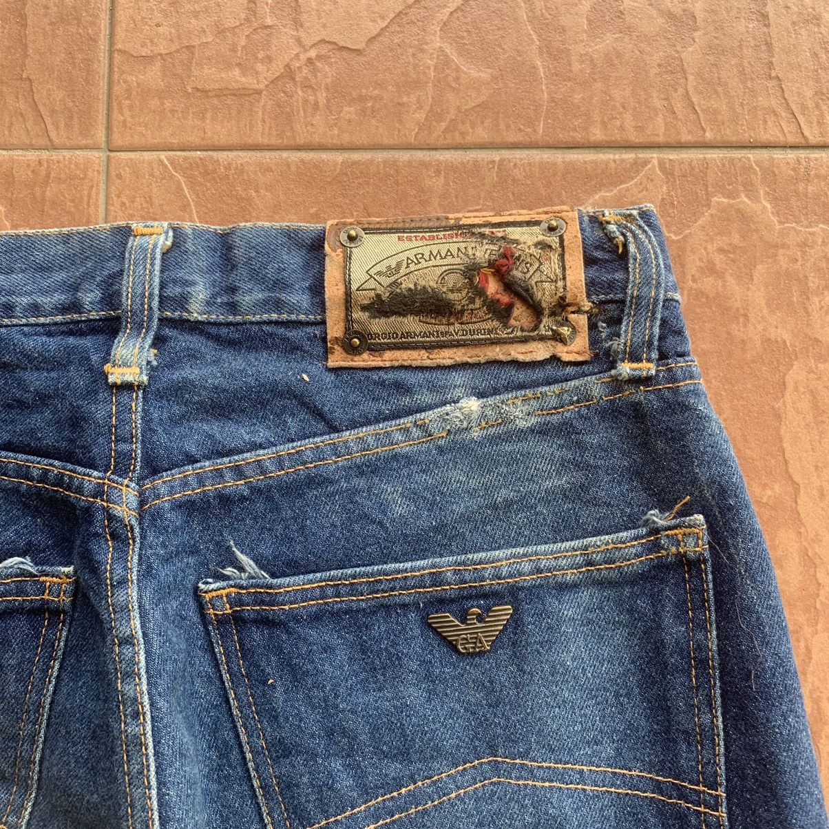 Armani VINTAGE ARMANI JEANS DENIM TROUSERS MADE IN ITALY PANTS Size US 28 / EU 44 - 10 Thumbnail