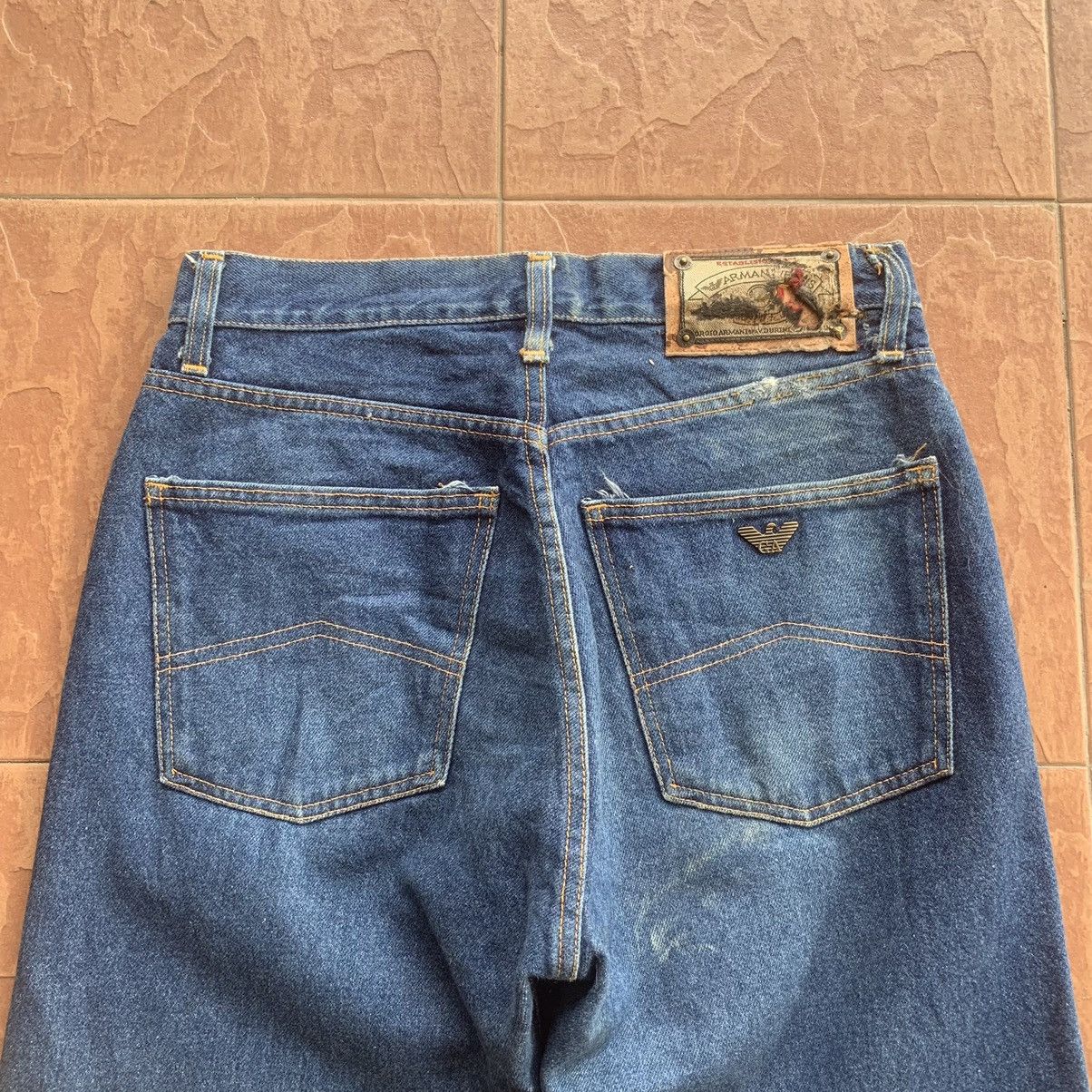 Armani VINTAGE ARMANI JEANS DENIM TROUSERS MADE IN ITALY PANTS Size US 28 / EU 44 - 9 Thumbnail