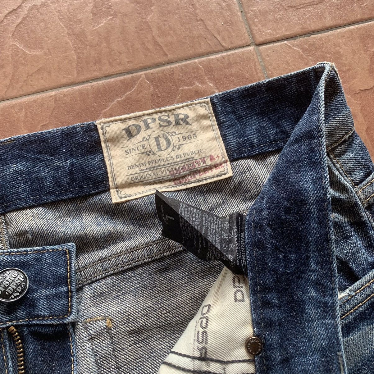 Japanese Brand × Vintage JAPANESE VINTAGE JEANS 35x31 RIPPED DPSR RUGGED DENIM PANTS Size US 35 - 9 Thumbnail