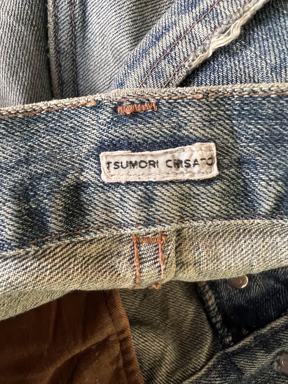 Issey Miyake Tsumori Chisato By Issey Miyake Distressed Denim Size US 32 / EU 48 - 7 Thumbnail