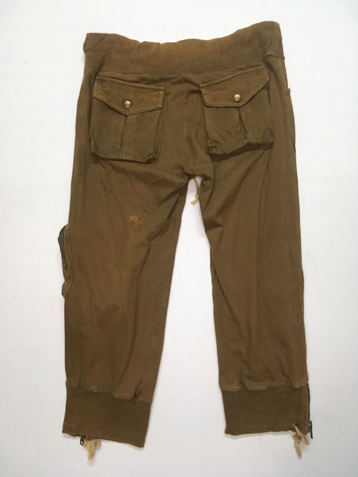Japanese Brand × Seditionaries Japanese Vintage Cropped Faded 3D Pocket Tactical Pants Size US 28 / EU 44 - 7 Thumbnail