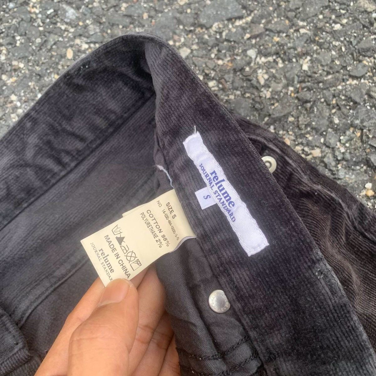 Designer × Journal Standard 5-Pocket Designers Corduroy Faded Rugged Pants Waist 32 Size US 32 / EU 48 - 7 Thumbnail