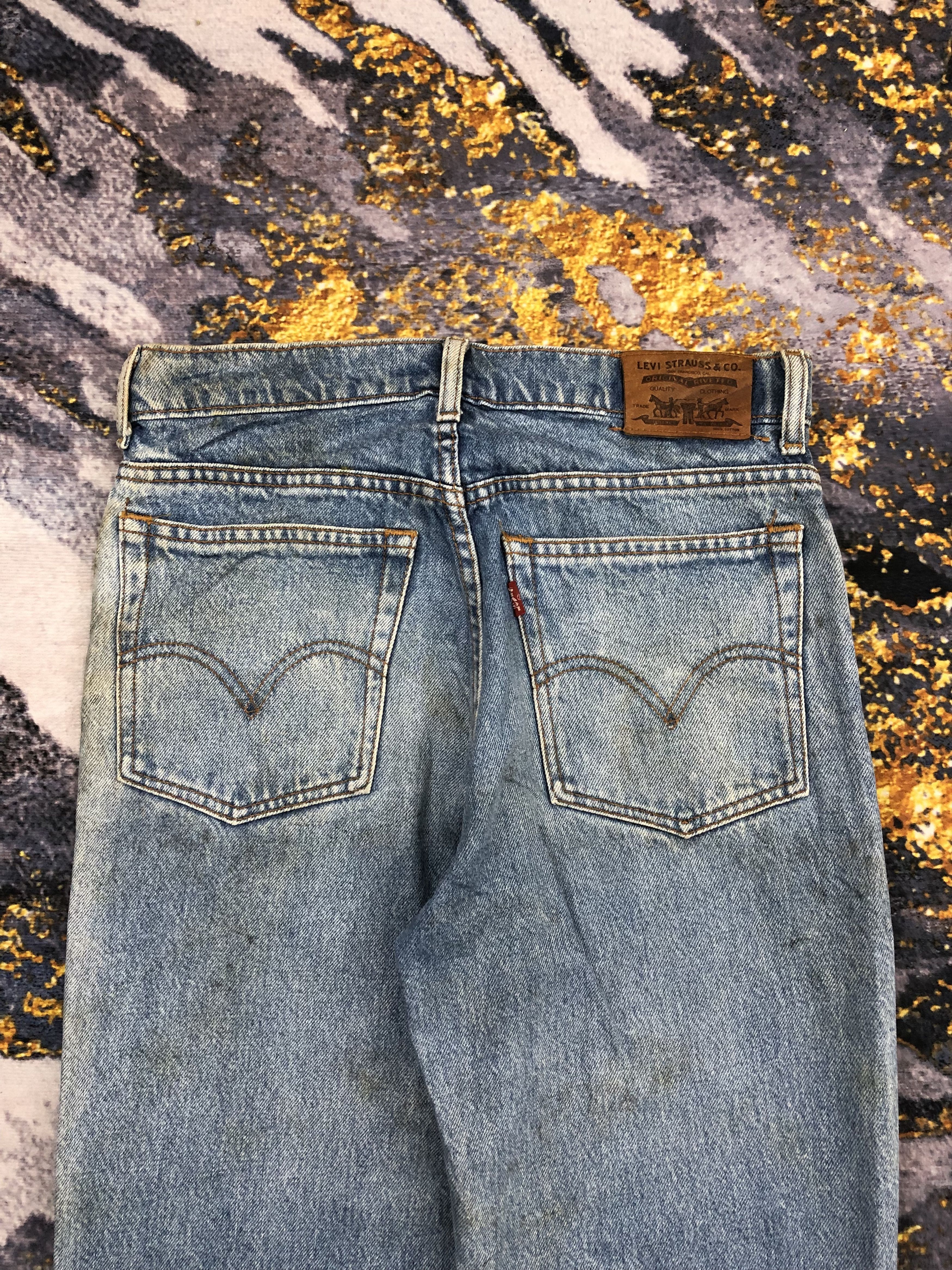 Levi's Vintage Levis Light Wash Jeans DPP0168 Size US 28 / EU 44 - 4 Thumbnail