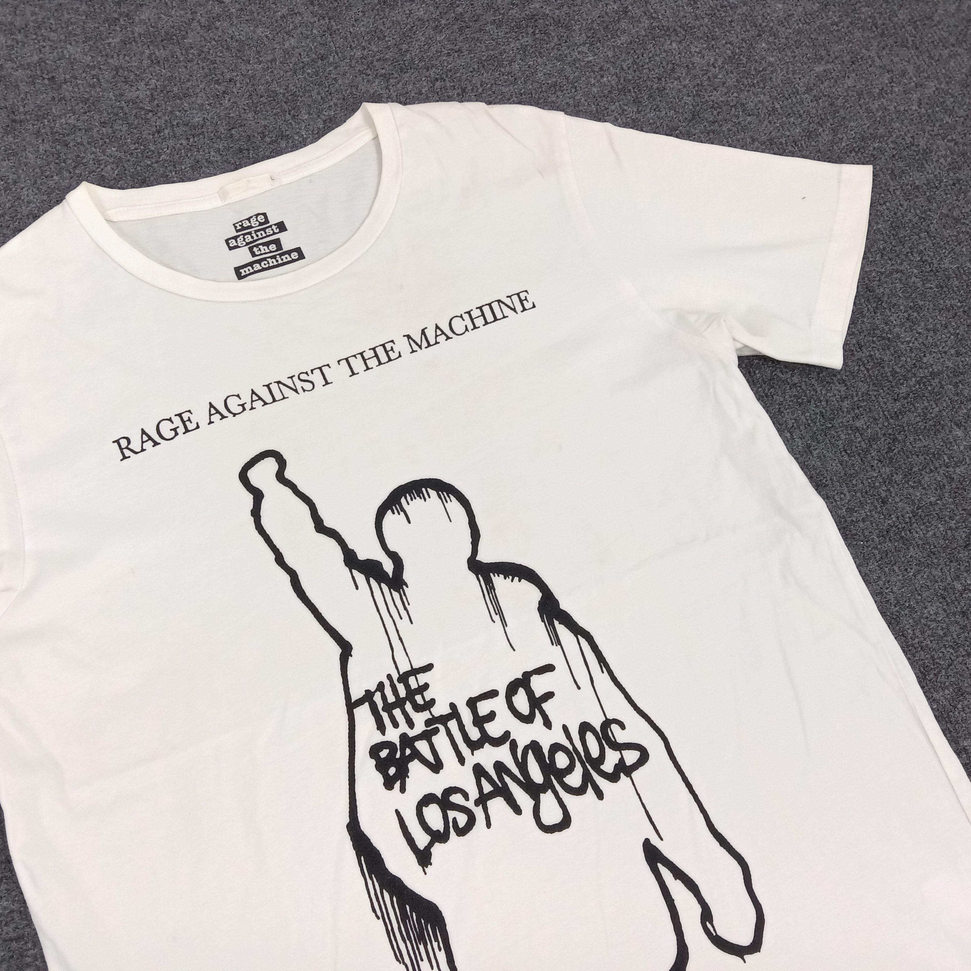 Rage Against The Machine × Vintage Rage Against The Machine American Rock Band Tshirts Size US M / EU 48-50 / 2 - 2 Thumbnail