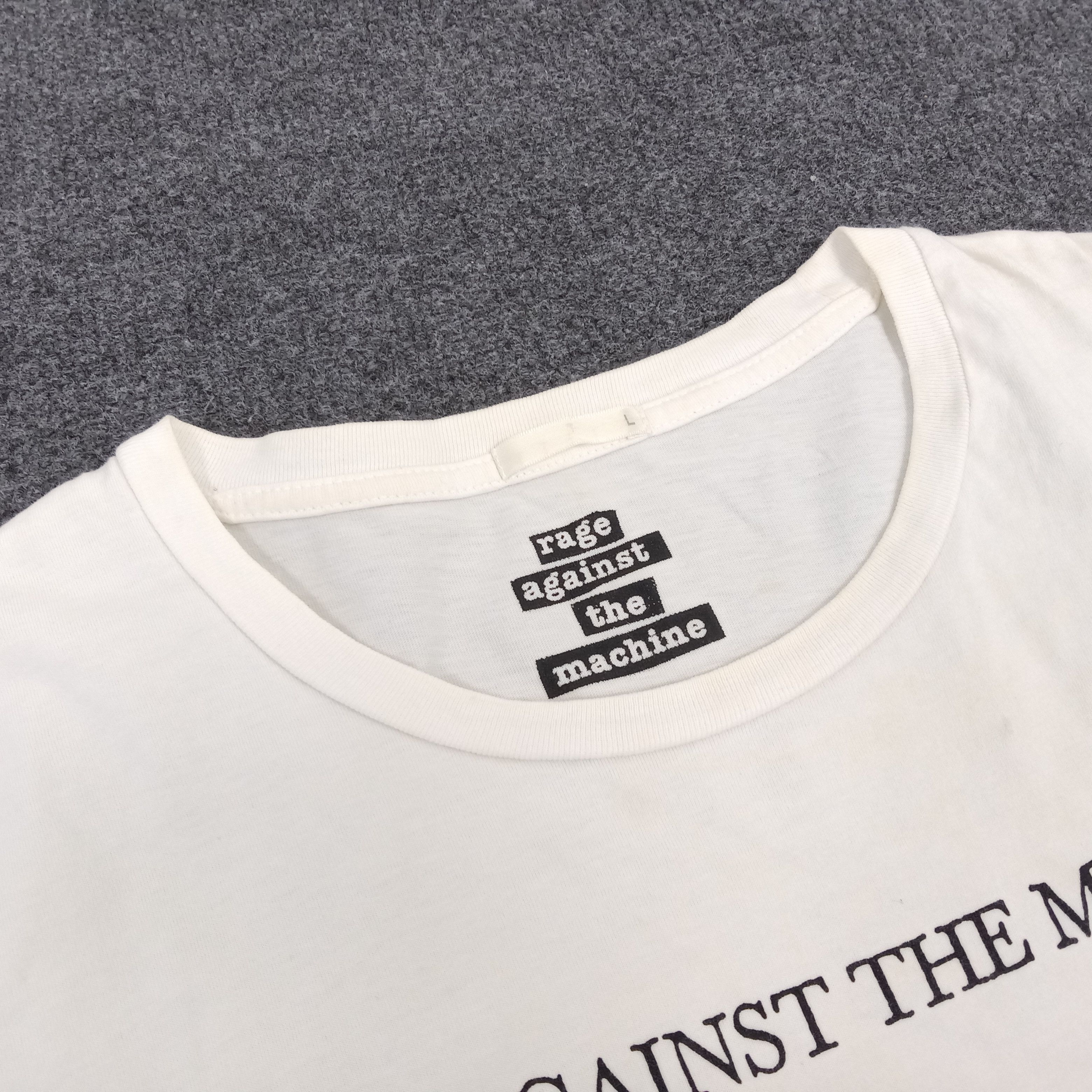 Rage Against The Machine × Vintage Rage Against The Machine American Rock Band Tshirts Size US M / EU 48-50 / 2 - 4 Thumbnail