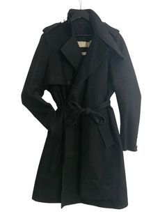 Rick Owens Trench Black | Grailed