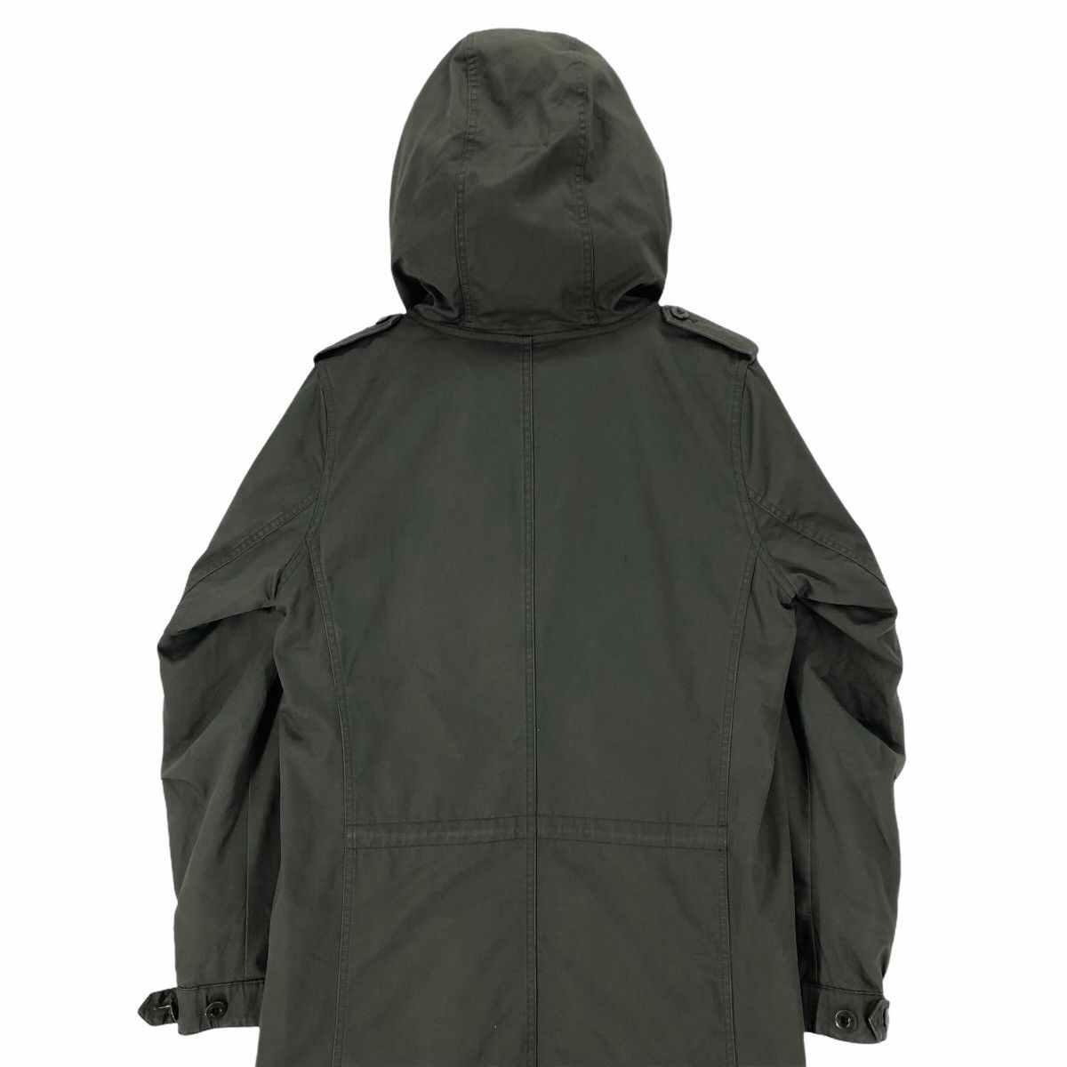 Vintage American Rag CIE M-65 Fishtail Parka M65 Shearling Hoodie Size US M / EU 48-50 / 2 - 12 Thumbnail