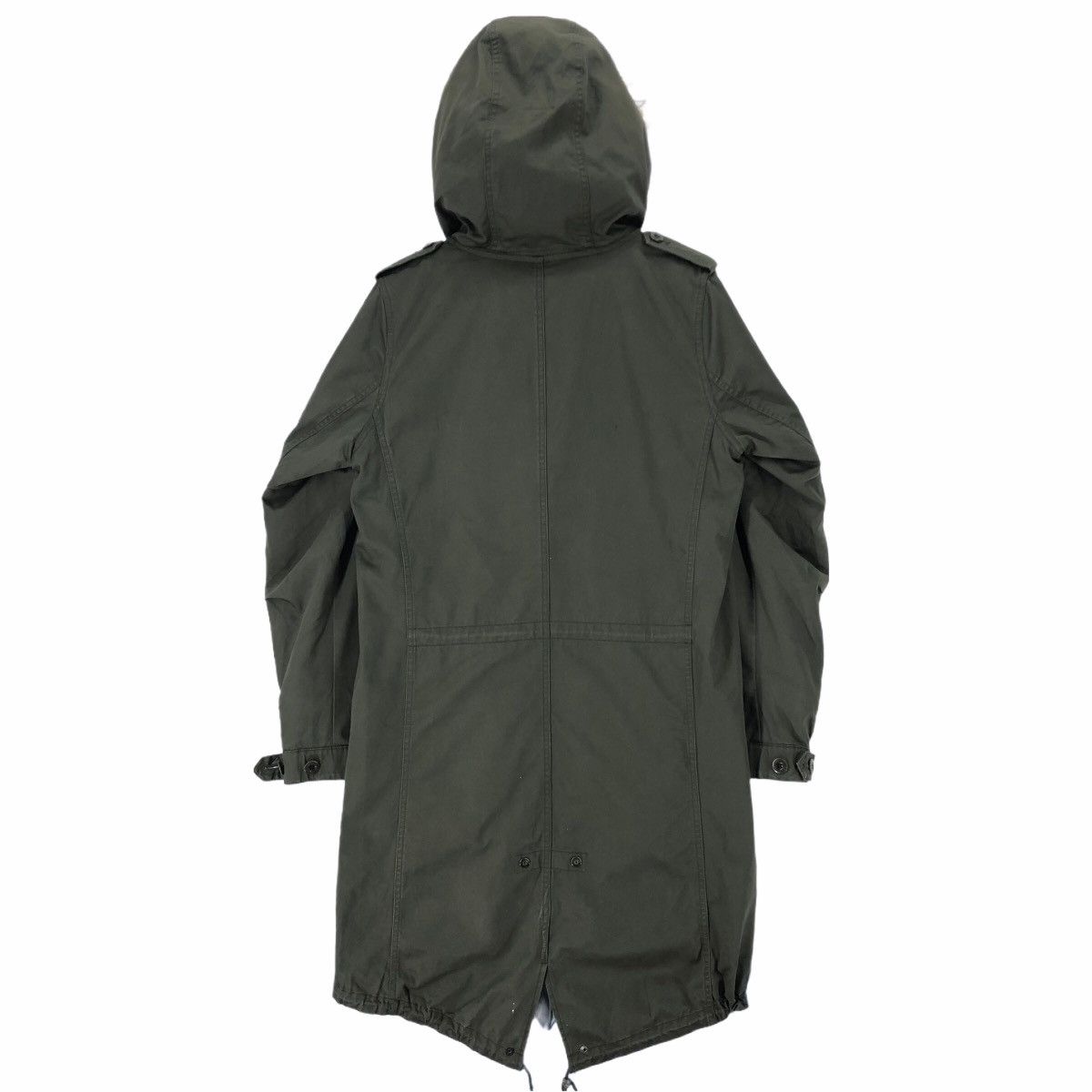 Vintage American Rag CIE M-65 Fishtail Parka M65 Shearling Hoodie Size US M / EU 48-50 / 2 - 11 Thumbnail