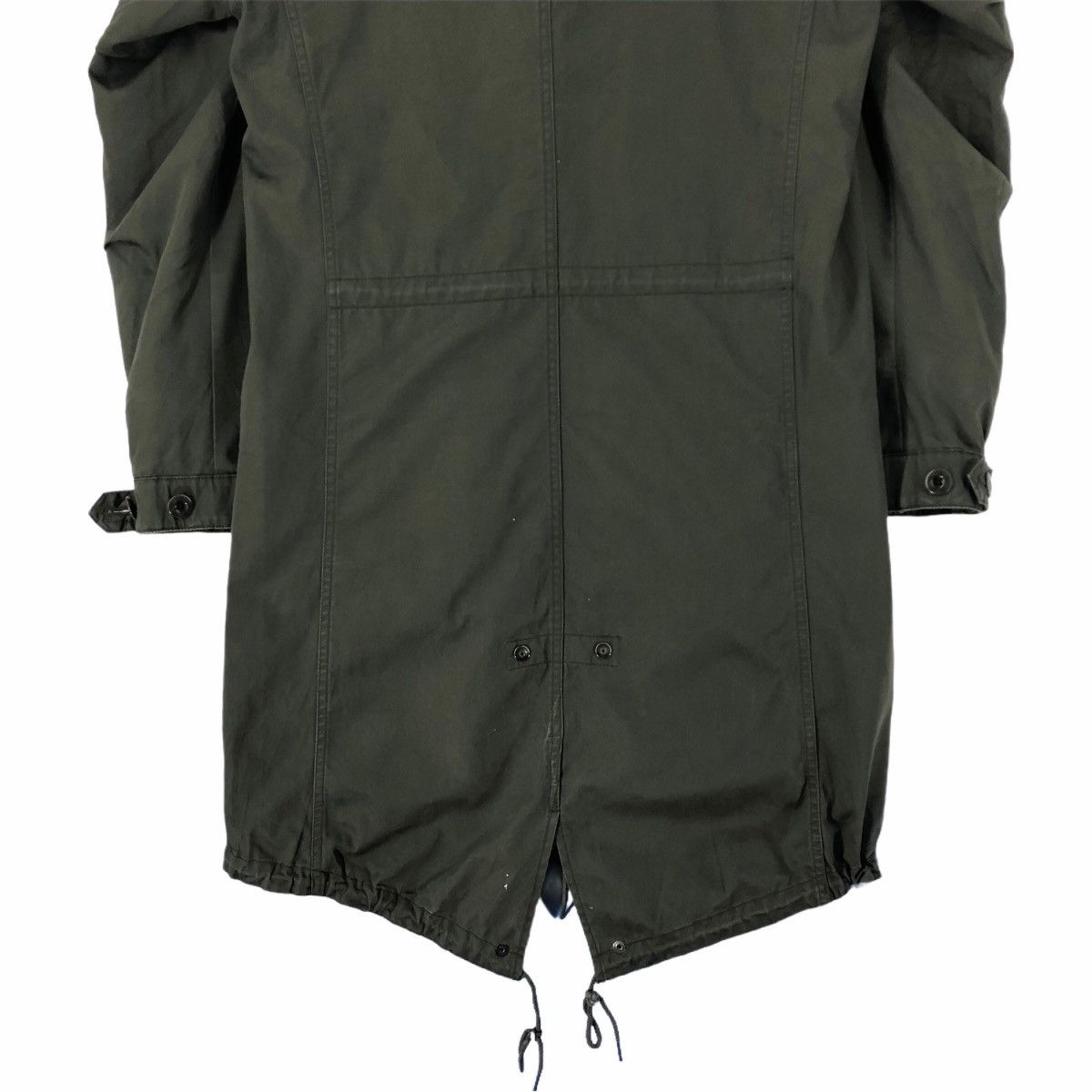 Vintage American Rag CIE M-65 Fishtail Parka M65 Shearling Hoodie Size US M / EU 48-50 / 2 - 13 Thumbnail