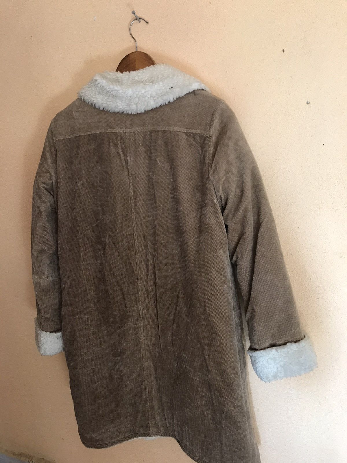 Designer × Japanese Brand × Vintage RARE VETEMENTELUAP CONTINUE LIKE SHERPA JACKET FOR WOMEN Size M / US 6-8 / IT 42-44 - 7 Thumbnail