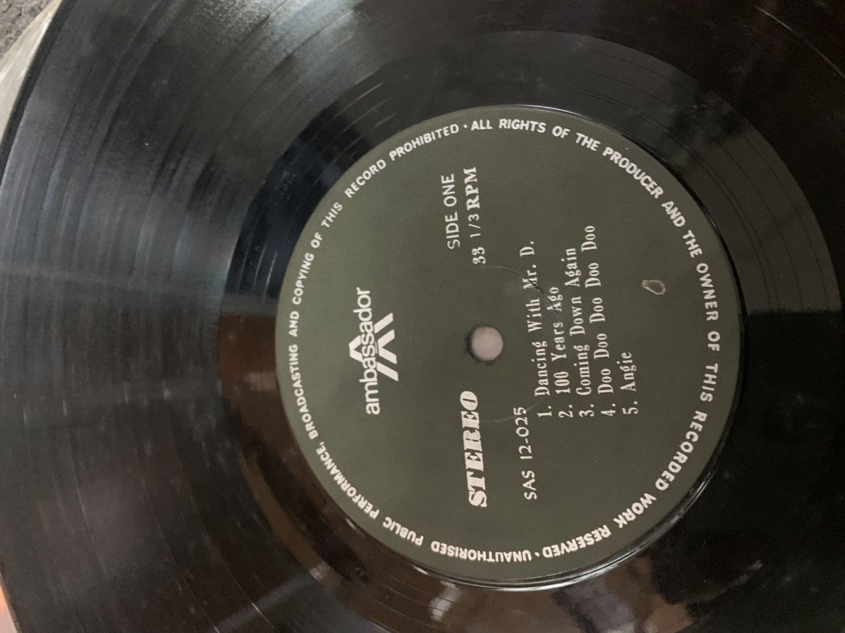Band Tees × The Rolling Stones × Vintage 1970s THE ROLLING STONES GOAT HEAD SOUP MALAYSIA VYNIL Size ONE SIZE - 5 Thumbnail
