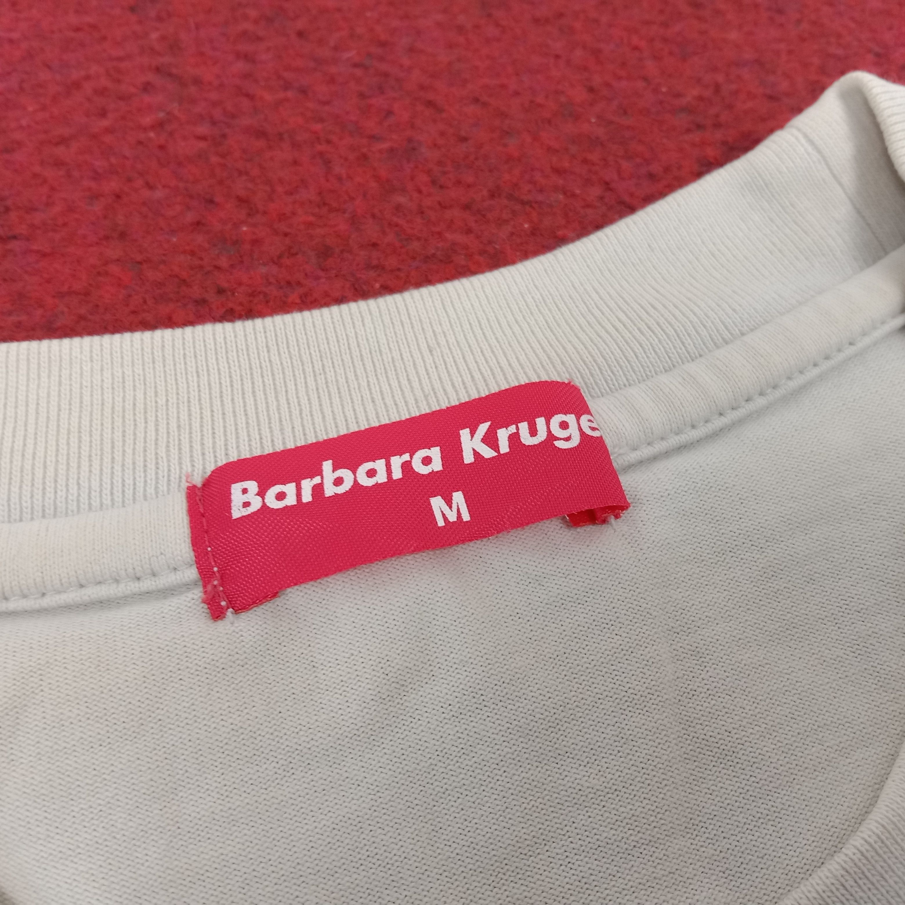 Barbara Kruger × Japanese Brand × Vintage Barbara Kruger Japanese Brand Center Design Style Tshirt Size US M / EU 48-50 / 2 - 5 Thumbnail