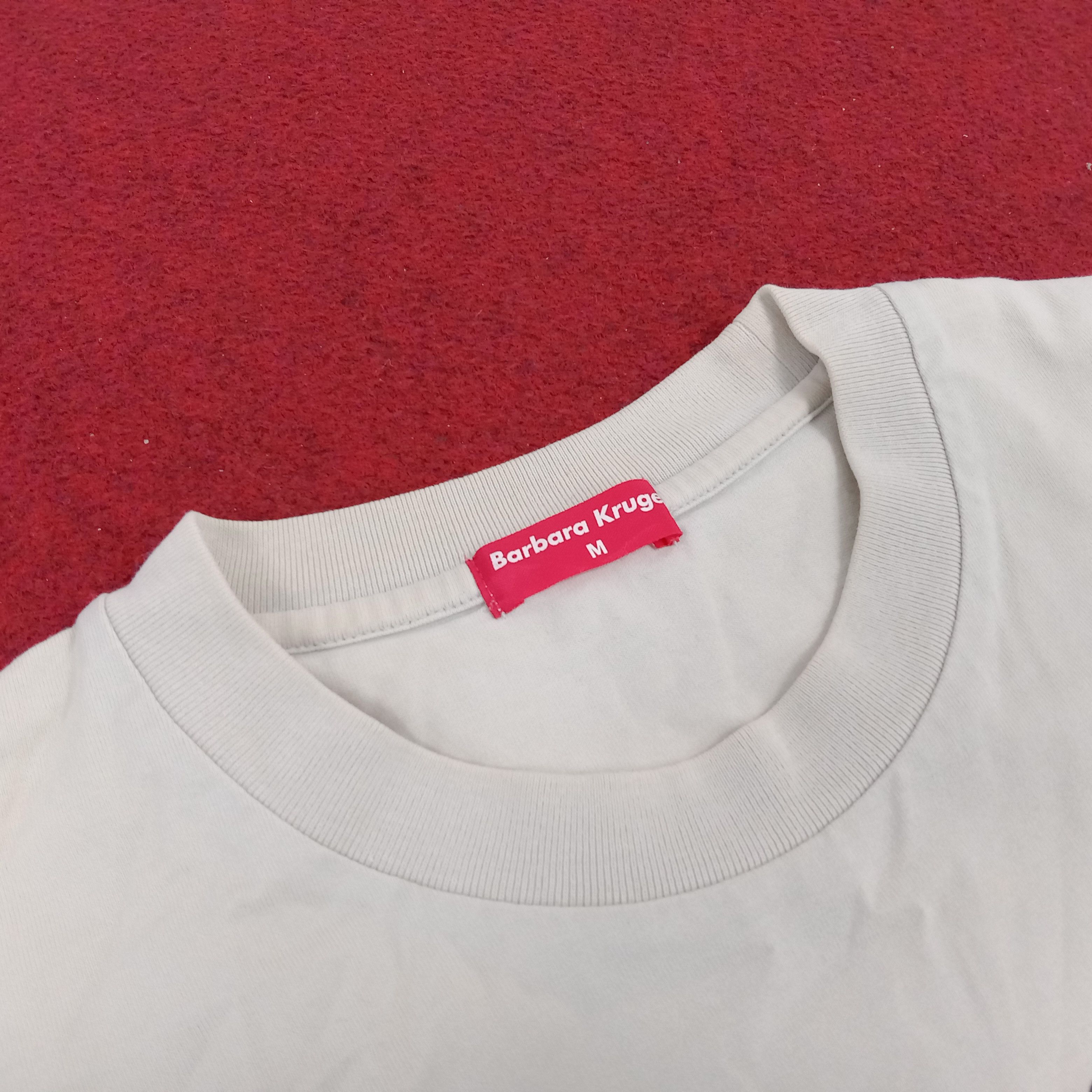 Barbara Kruger × Japanese Brand × Vintage Barbara Kruger Japanese Brand Center Design Style Tshirt Size US M / EU 48-50 / 2 - 4 Thumbnail