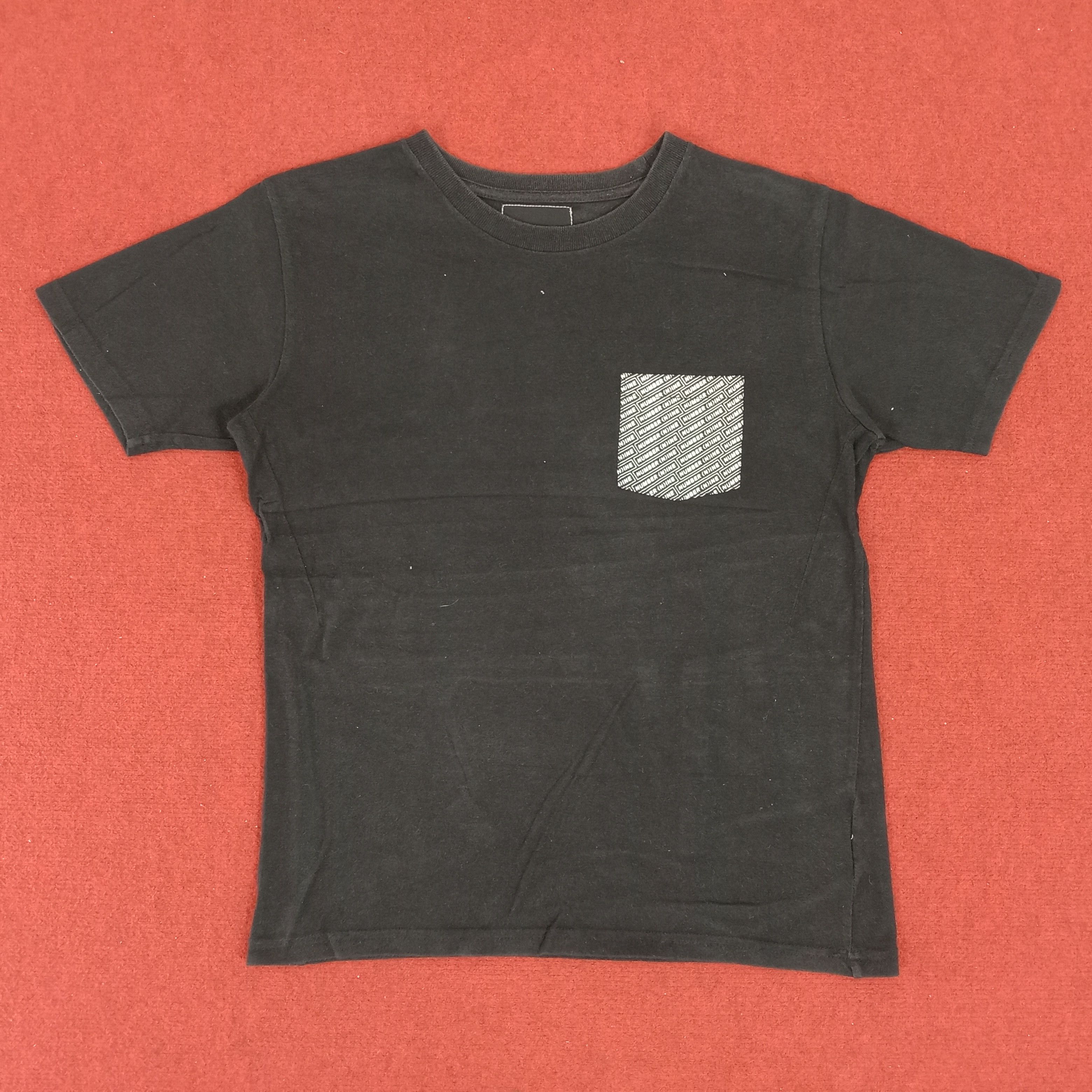 Number (N)ine Number Nine Japanese Brand Streetwear Style Pocket Tshirt Size US M / EU 48-50 / 2 - 1 Thumbnail