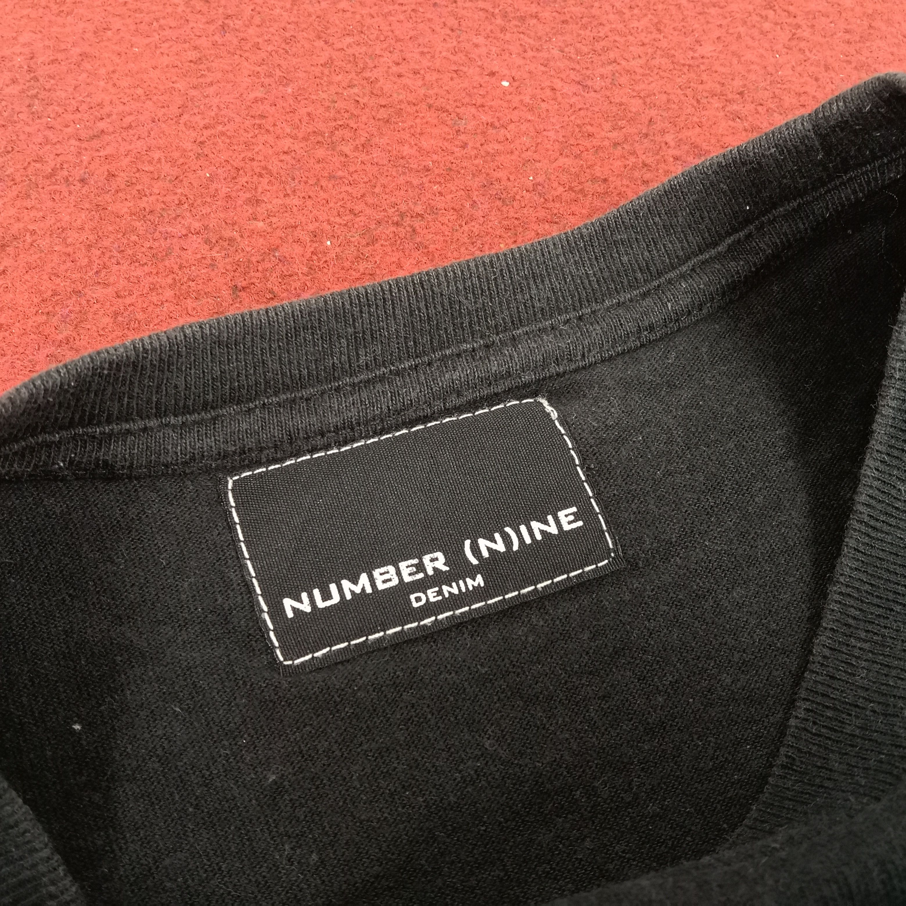 Number (N)ine Number Nine Japanese Brand Streetwear Style Pocket Tshirt Size US M / EU 48-50 / 2 - 5 Thumbnail