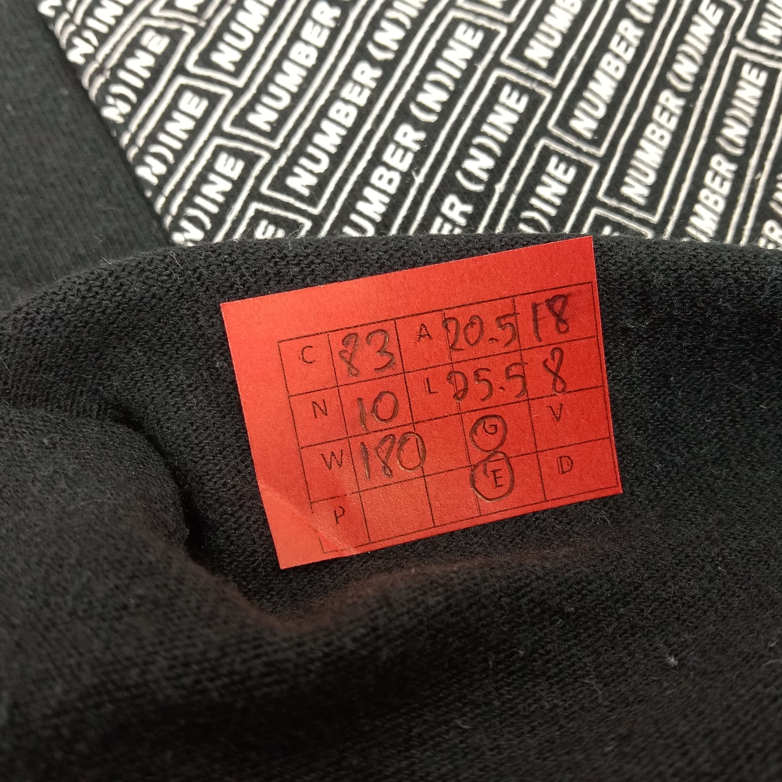 Number (N)ine Number Nine Japanese Brand Streetwear Style Pocket Tshirt Size US M / EU 48-50 / 2 - 8 Thumbnail