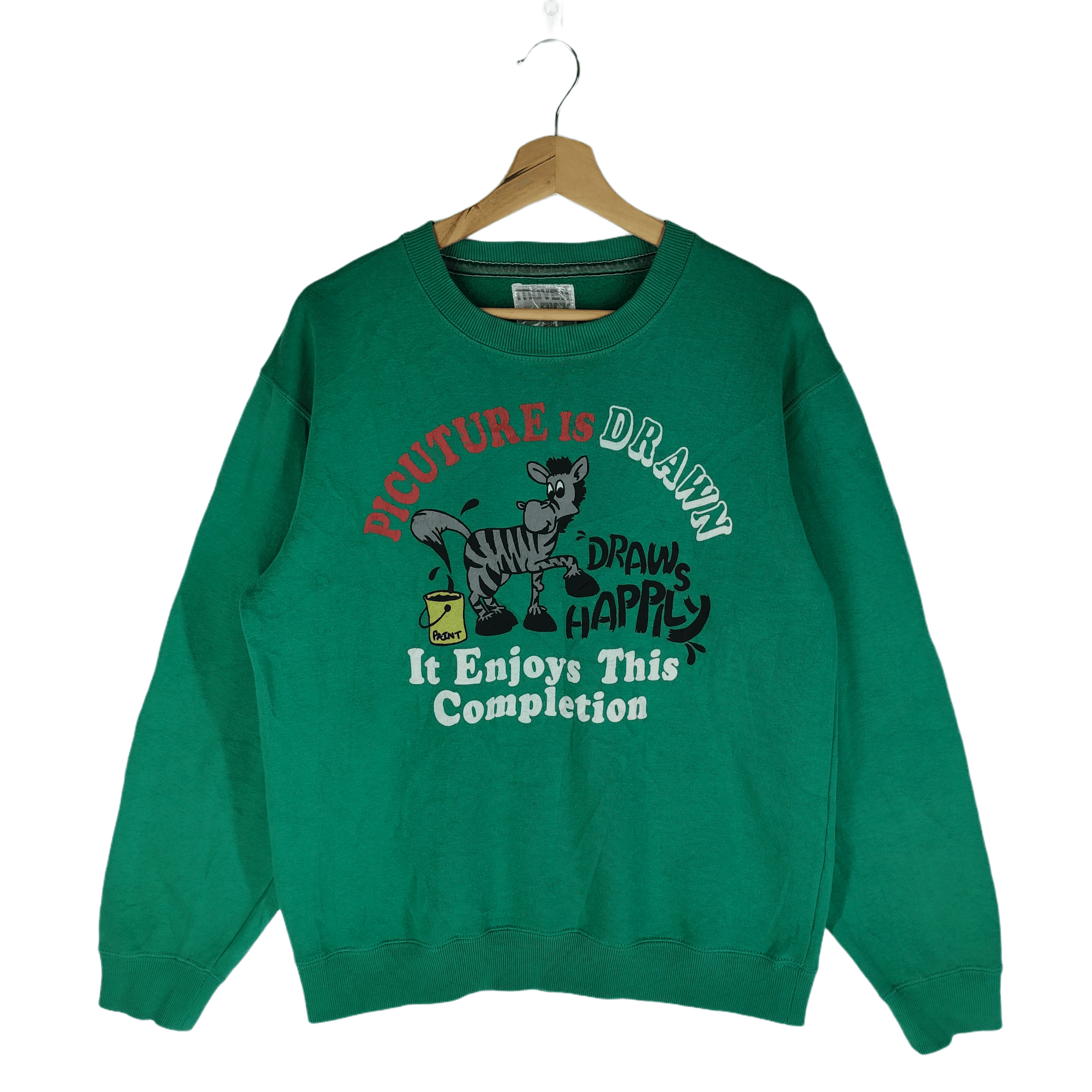 image of Canadian Sweater x Vintage Moven Pick Canadian Sweatshirts in Green, Men's (Size Large)