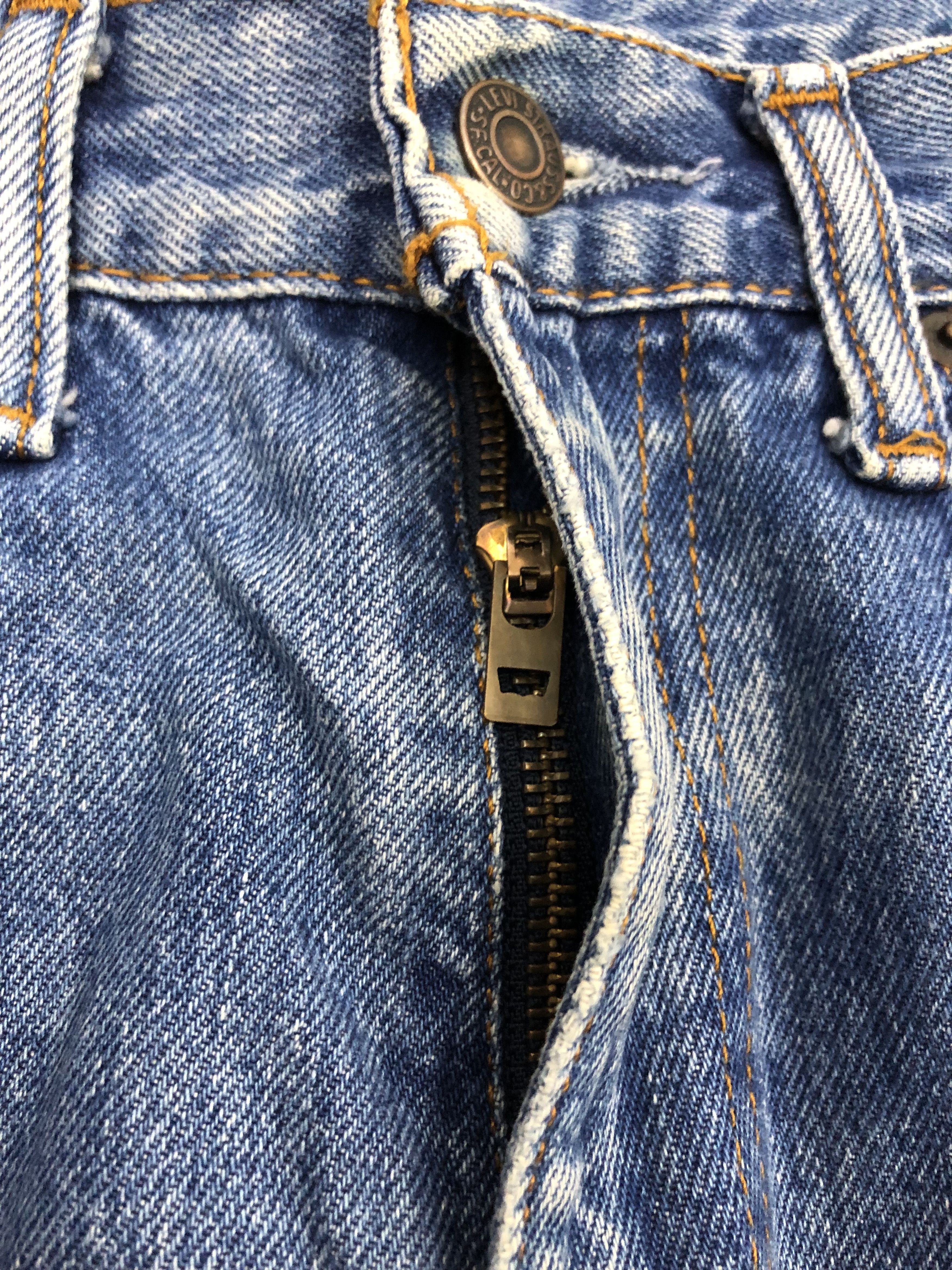 Levi's × Vintage Vintage Levis 504 Faded Blue Jeans Size US 34 / EU 50 - 11 Thumbnail