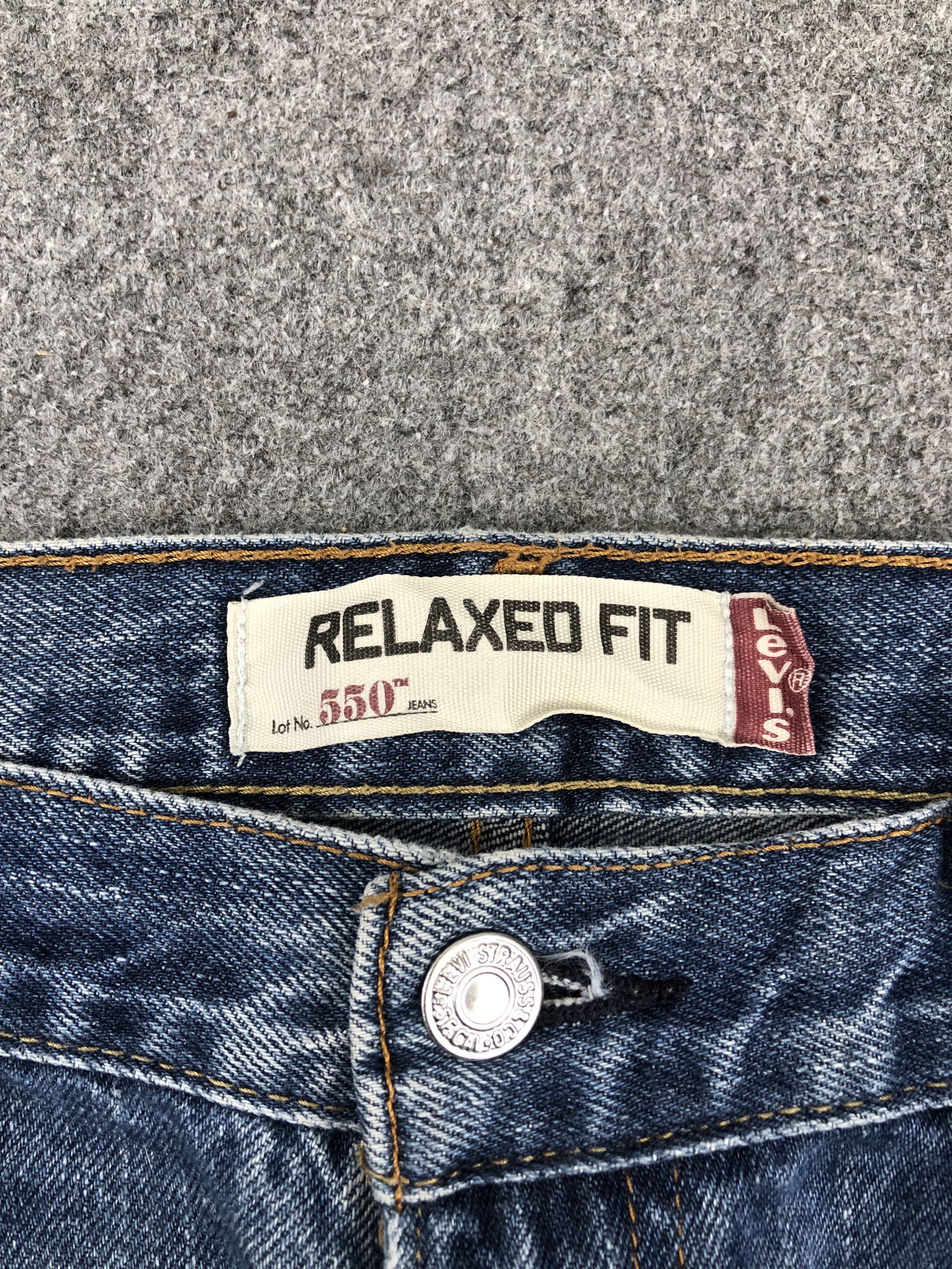 Levi's × Vintage Vintage Levis 550 Faded Blue Jeans DP1418 Size US 38 / EU 54 - 11 Thumbnail