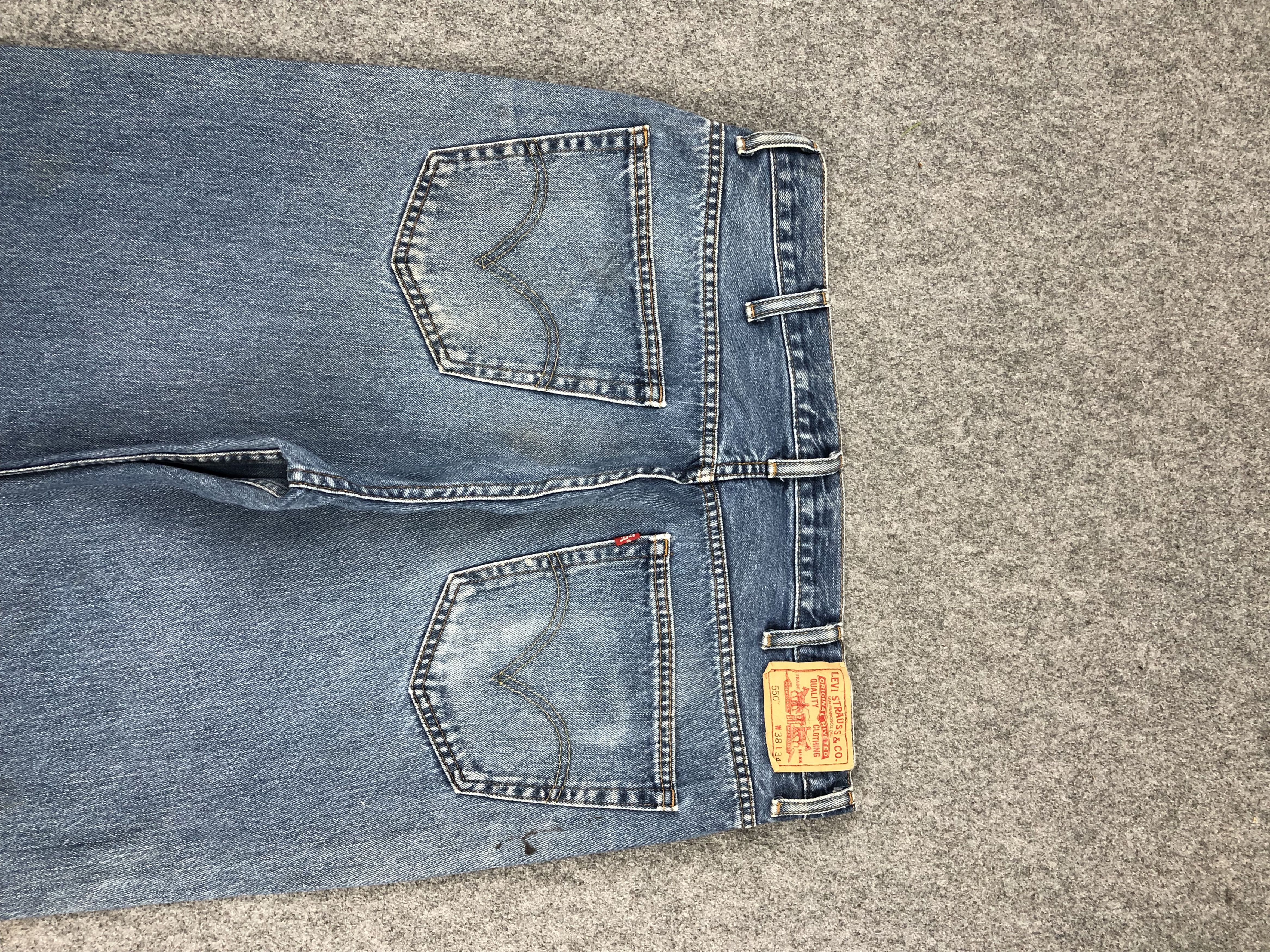 Levi's × Vintage Vintage Levis 550 Faded Blue Jeans DP1418 Size US 38 / EU 54 - 4 Thumbnail