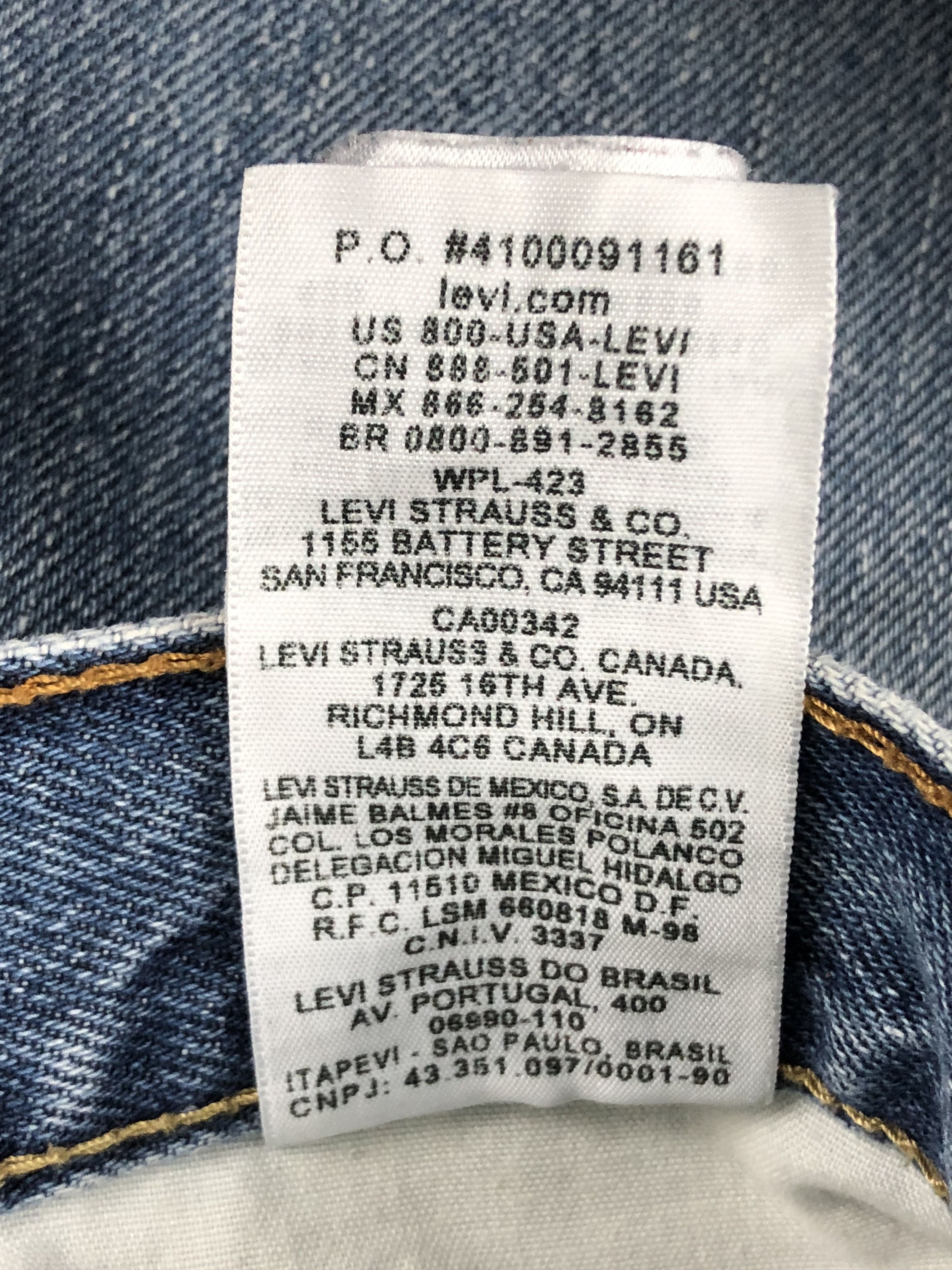 Levi's × Vintage Vintage Levis 550 Faded Blue Jeans DP1418 Size US 38 / EU 54 - 9 Thumbnail