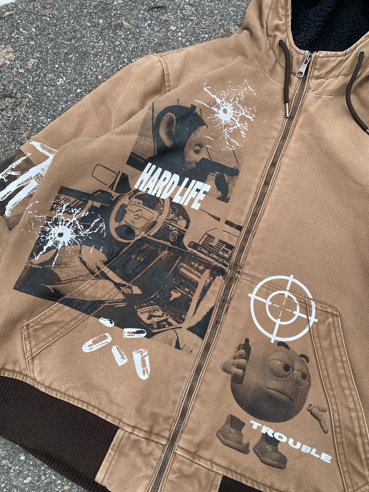 Other Custom work jacket full print Size US L / EU 52-54 / 3 - 3 Thumbnail