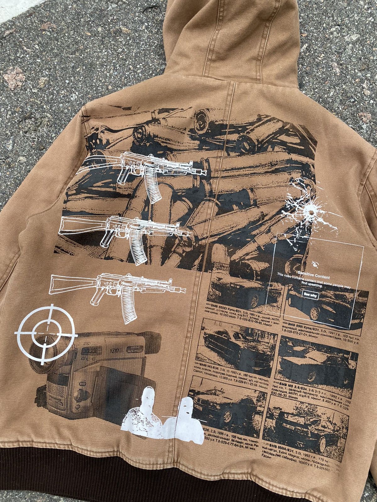 Other Custom work jacket full print Size US L / EU 52-54 / 3 - 6 Thumbnail