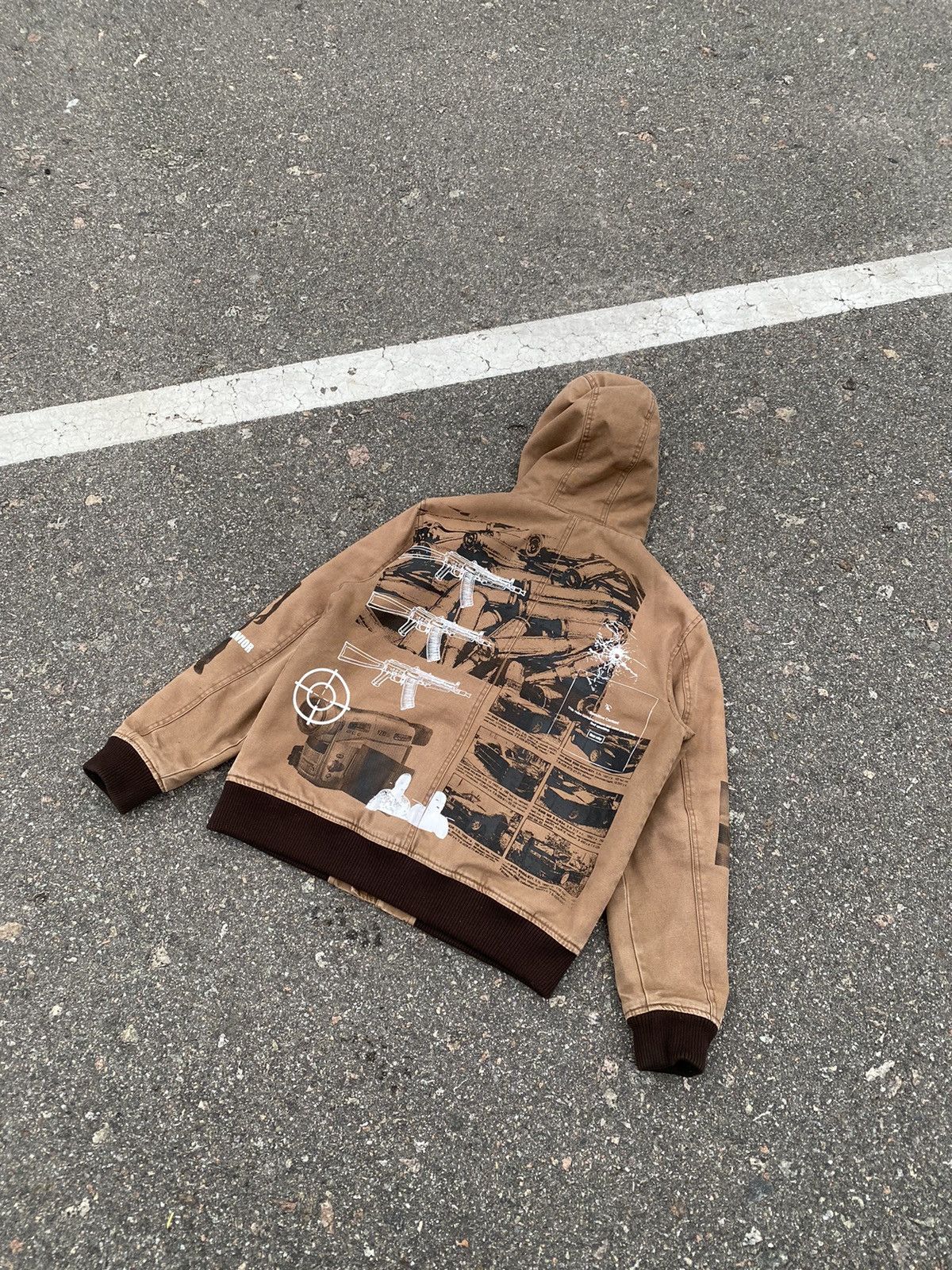 Other Custom work jacket full print Size US L / EU 52-54 / 3 - 5 Thumbnail