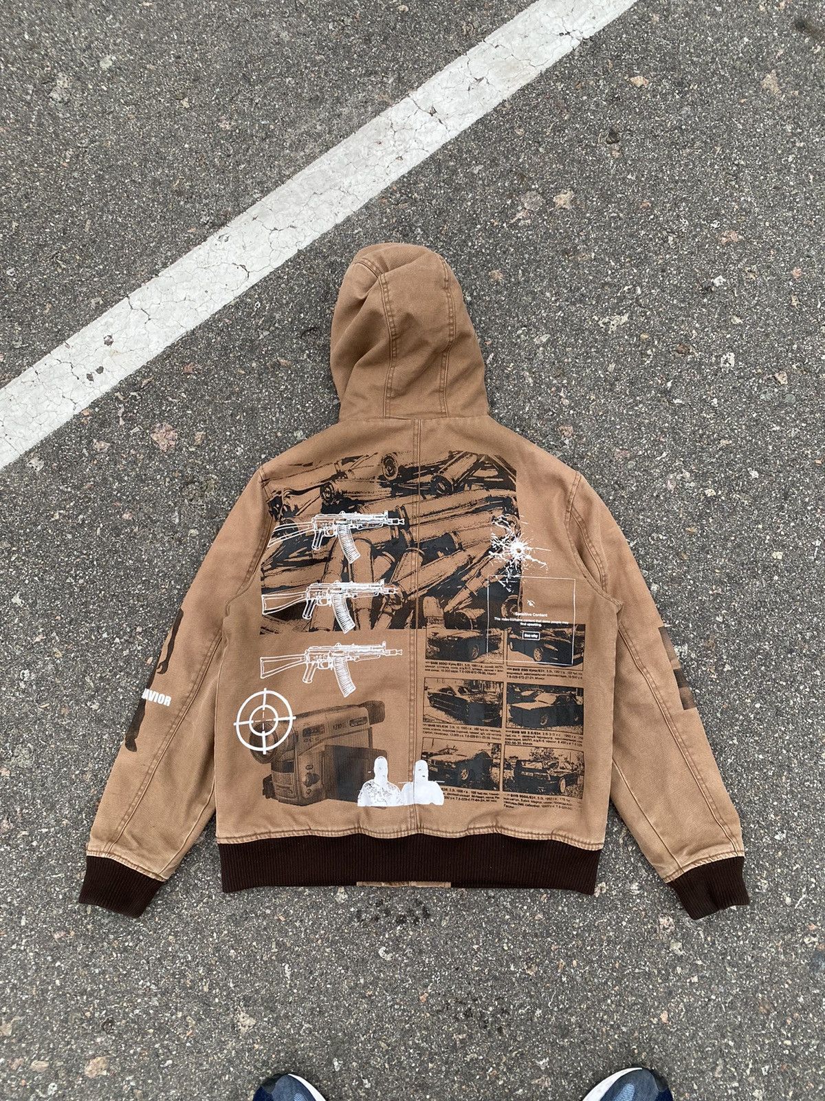 Other Custom work jacket full print Size US L / EU 52-54 / 3 - 4 Thumbnail