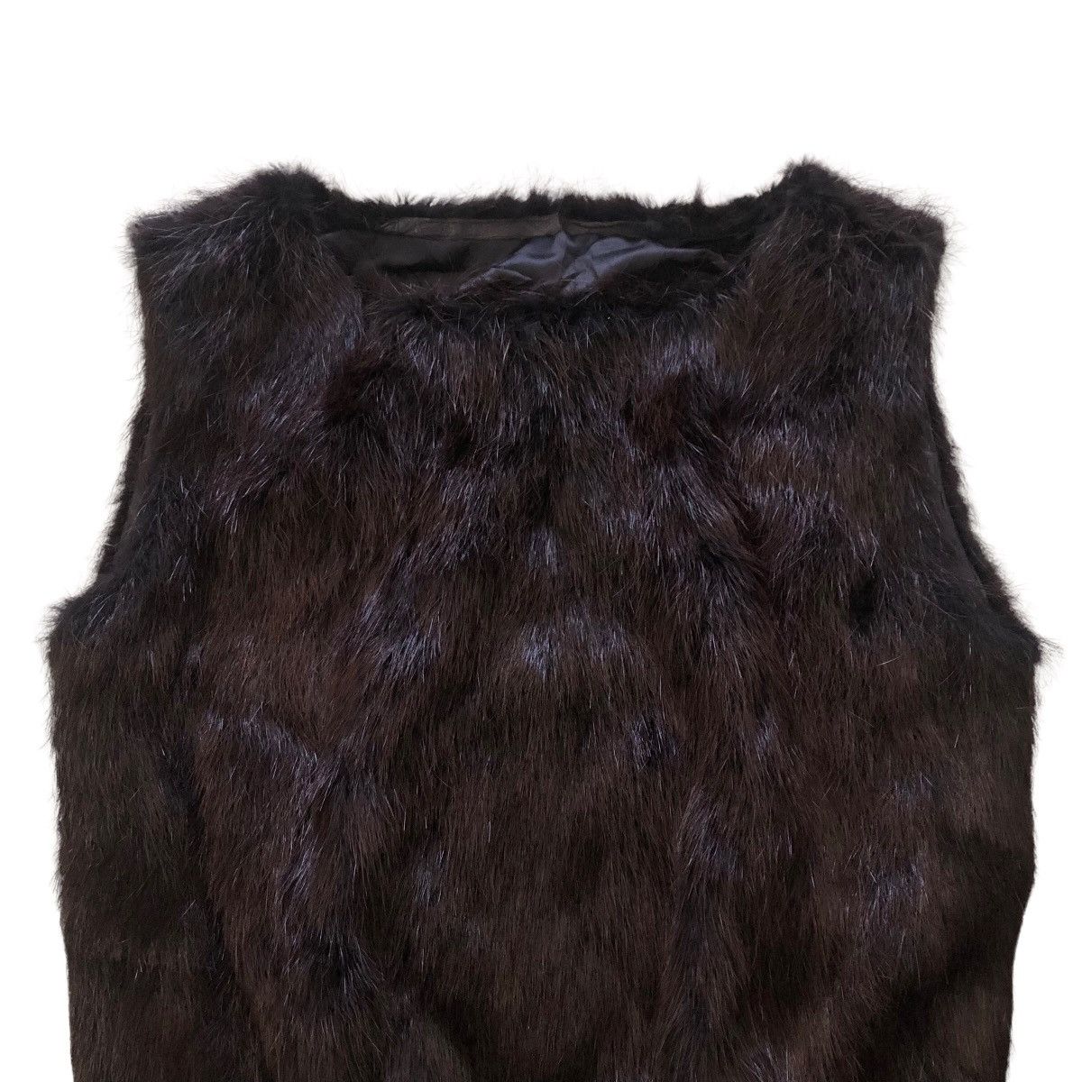 Loewe Loewe Madrid Faux Fur Sleeveless Cropped Jacket Tank Tops Size M / US 6-8 / IT 42-44 - 3 Thumbnail