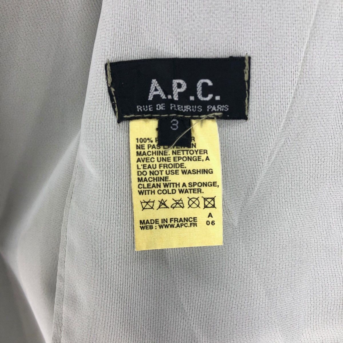 A.P.C. Vintage A.P.C. Rue De Fleurus Paris Field Jacket Size US L / EU 52-54 / 3 - 9 Thumbnail