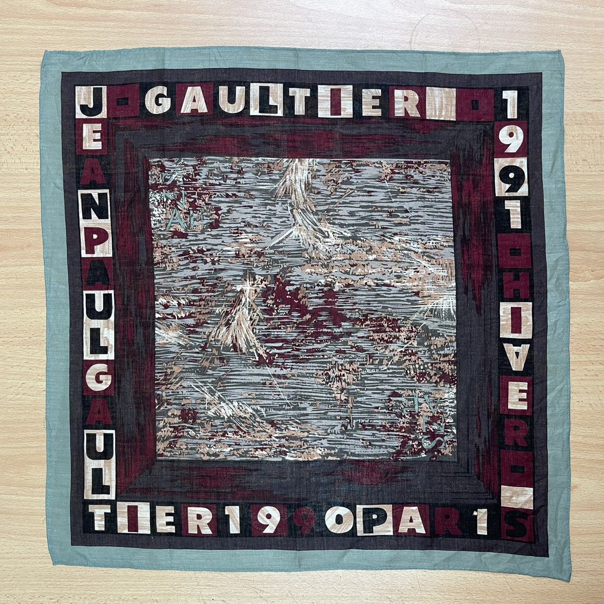 Jean Paul Gaultier Jean Paul Gaultier Handkerchief Neckerchief Bandana Headband Size ONE SIZE - 3 Thumbnail