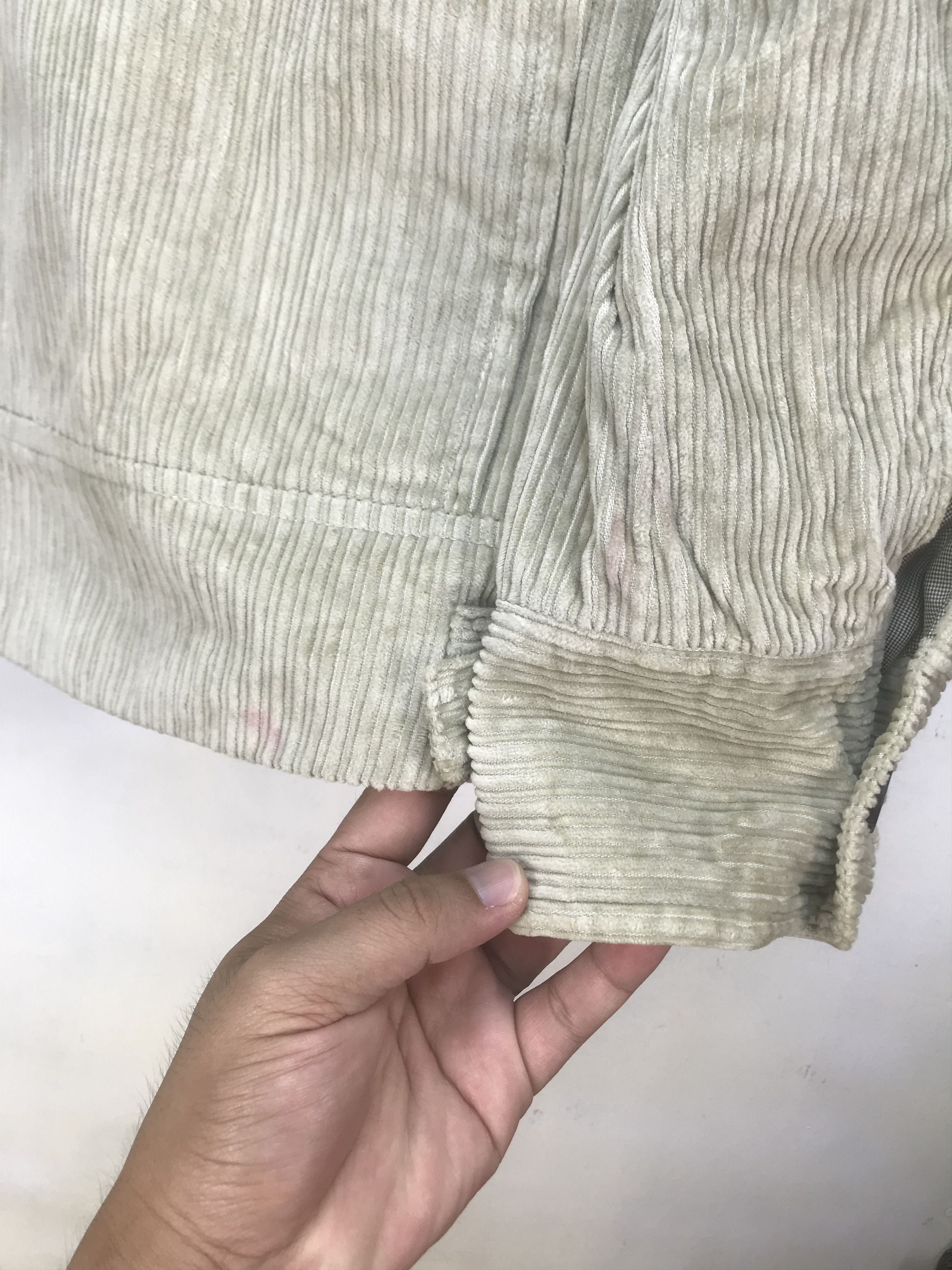 A.P.C. VINTAGE APC VELVET/ CURDUROY ARMY JACKET SIZE S FIT M Size US S / EU 44-46 / 1 - 7 Thumbnail