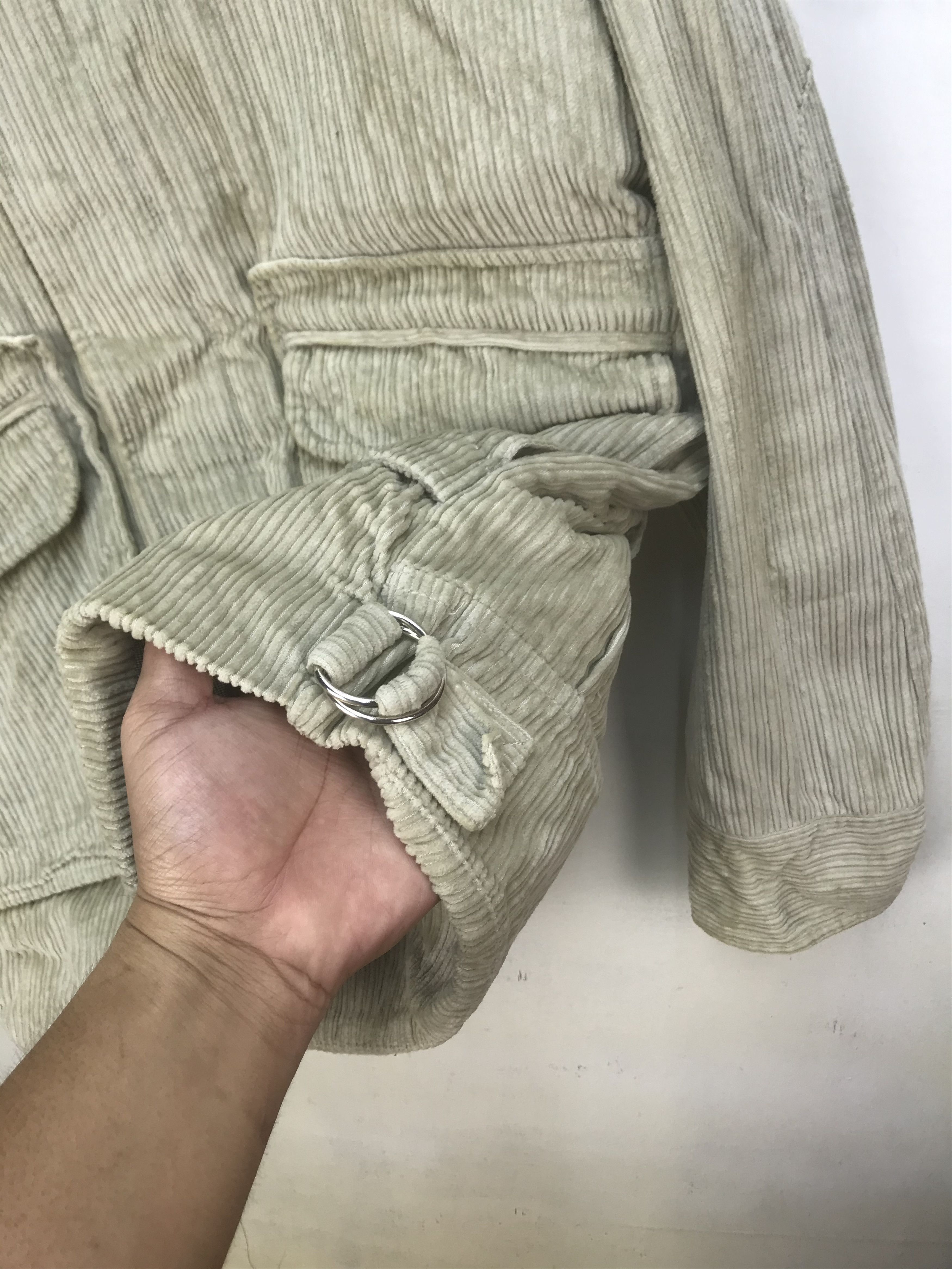 A.P.C. VINTAGE APC VELVET/ CURDUROY ARMY JACKET SIZE S FIT M Size US S / EU 44-46 / 1 - 8 Thumbnail