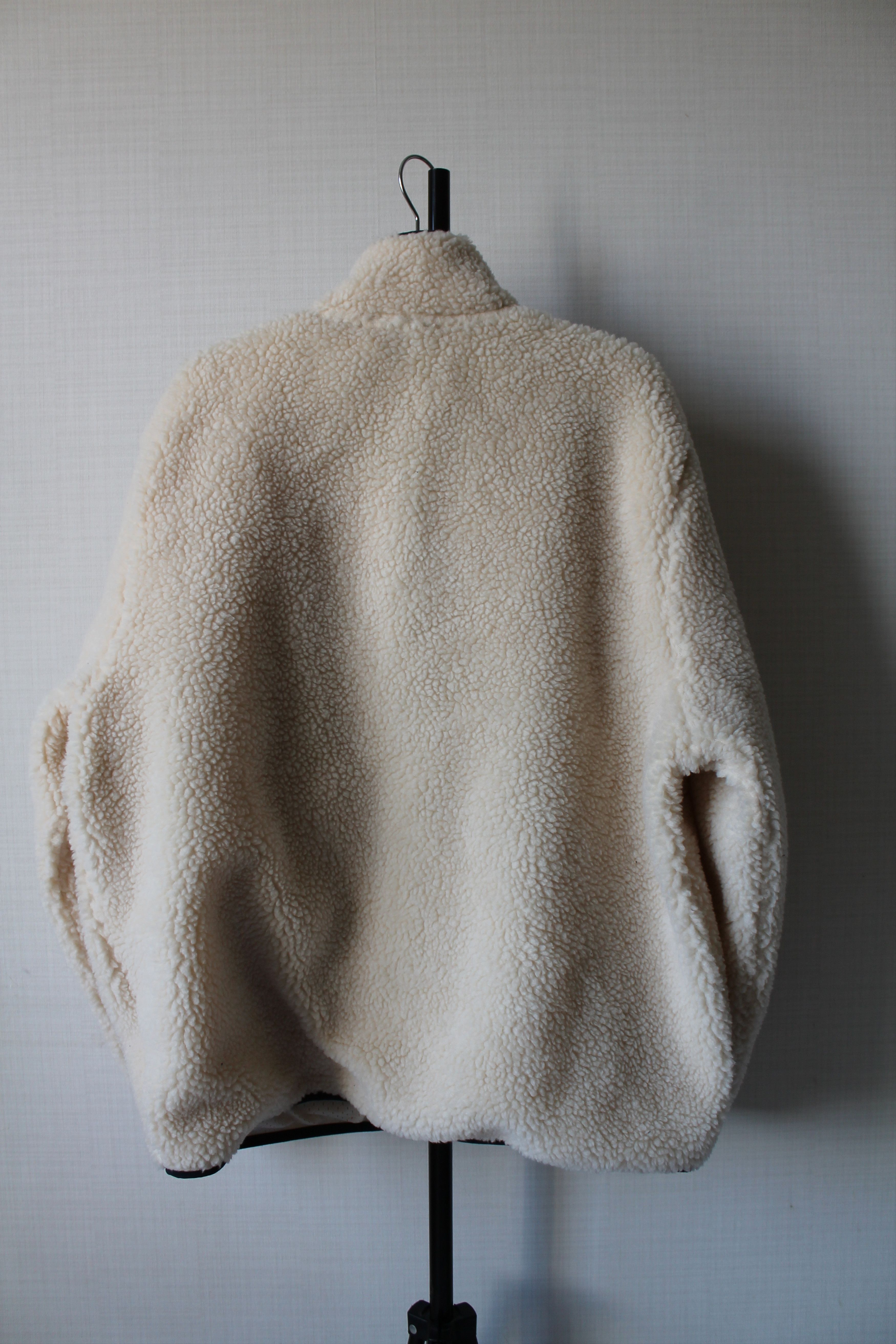 Superdry SUPERDRY NYC Sherpa Jacket Deep Fleece Ivory Size US XL / EU 56 / 4 - 5 Thumbnail