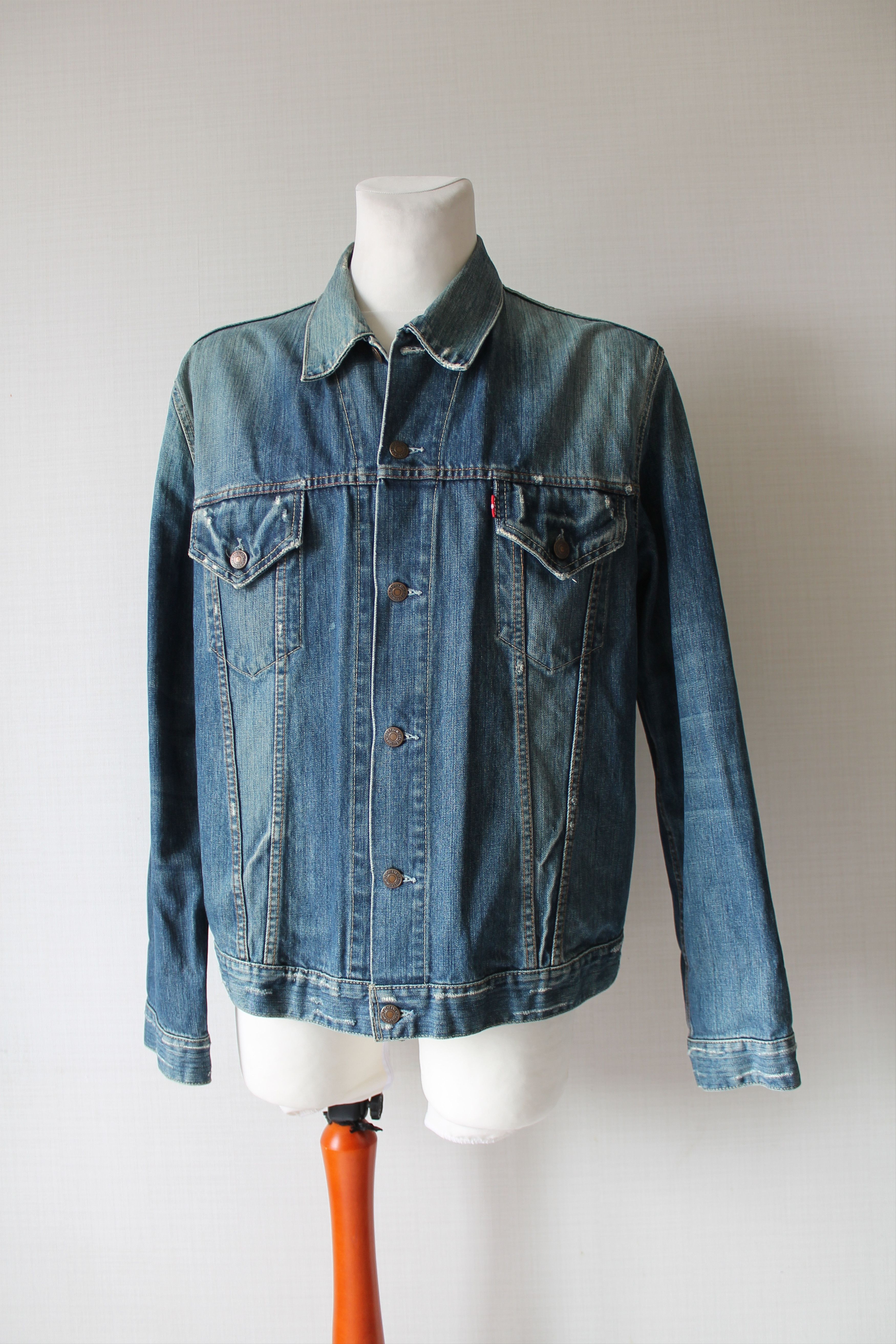 Levi's Levi's Laguna Beach California Faded Denim Jacket Blue Size US XL / EU 56 / 4 - 1 Thumbnail