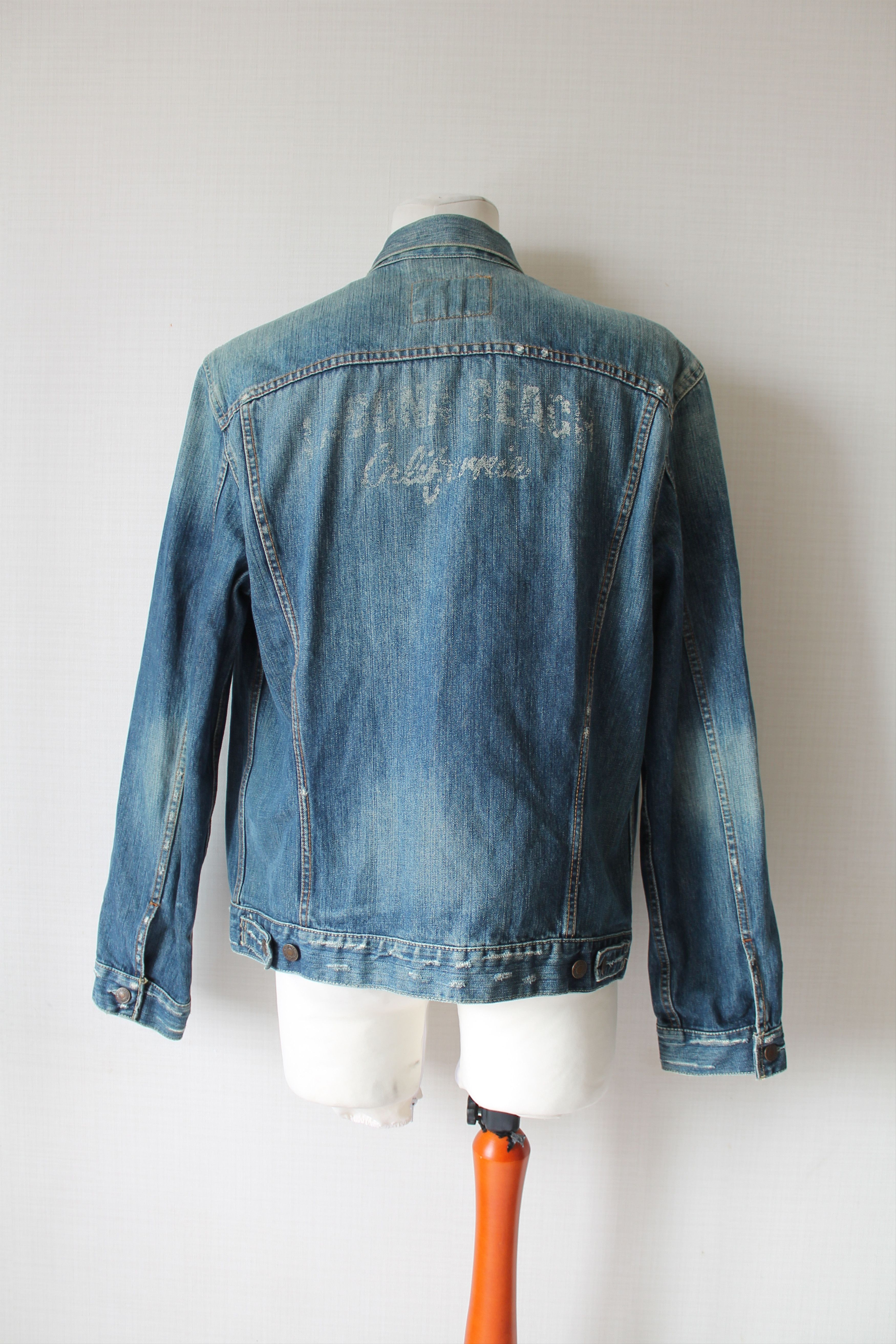Levi's Levi's Laguna Beach California Faded Denim Jacket Blue Size US XL / EU 56 / 4 - 8 Thumbnail