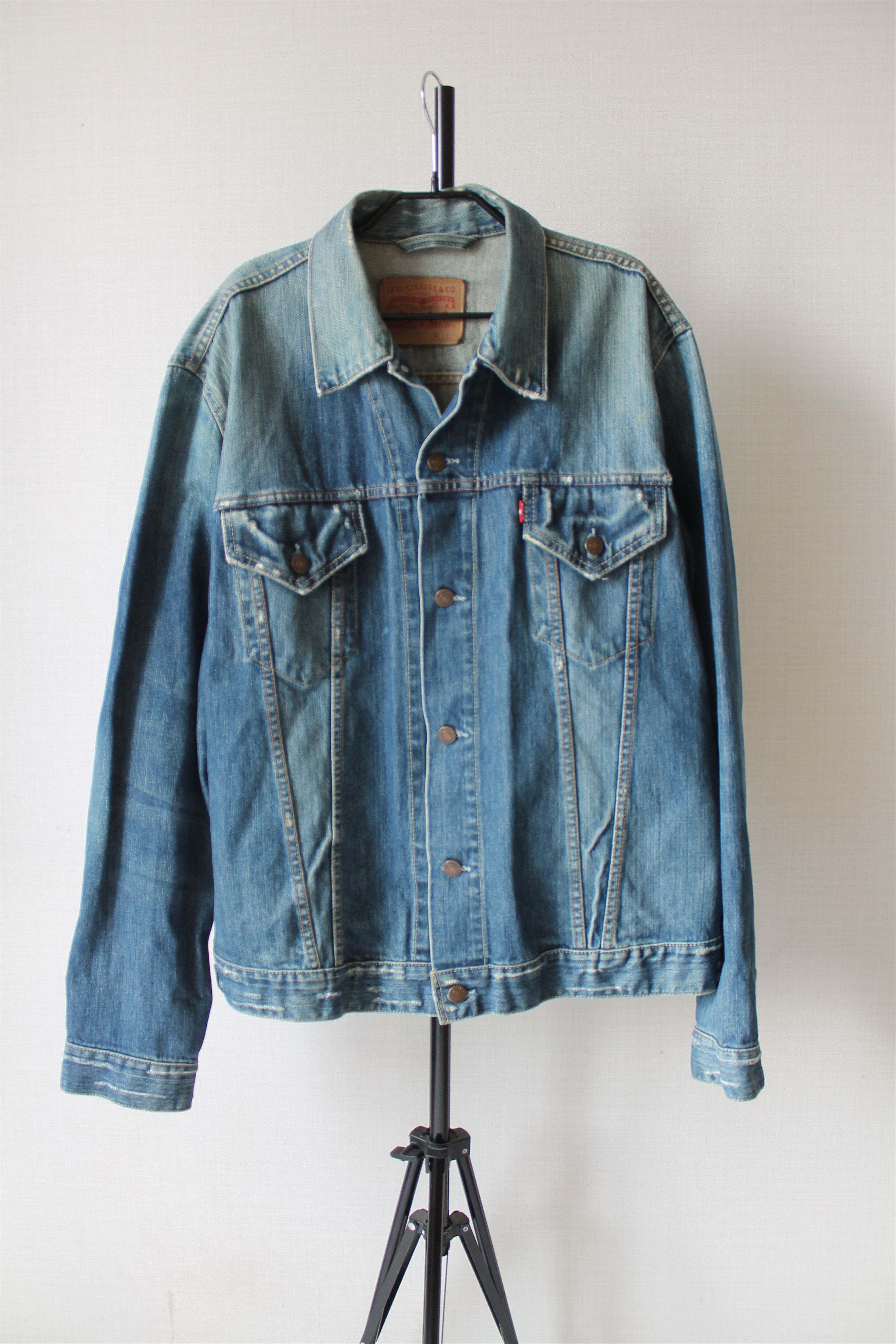 Levi's Levi's Laguna Beach California Faded Denim Jacket Blue Size US XL / EU 56 / 4 - 2 Thumbnail