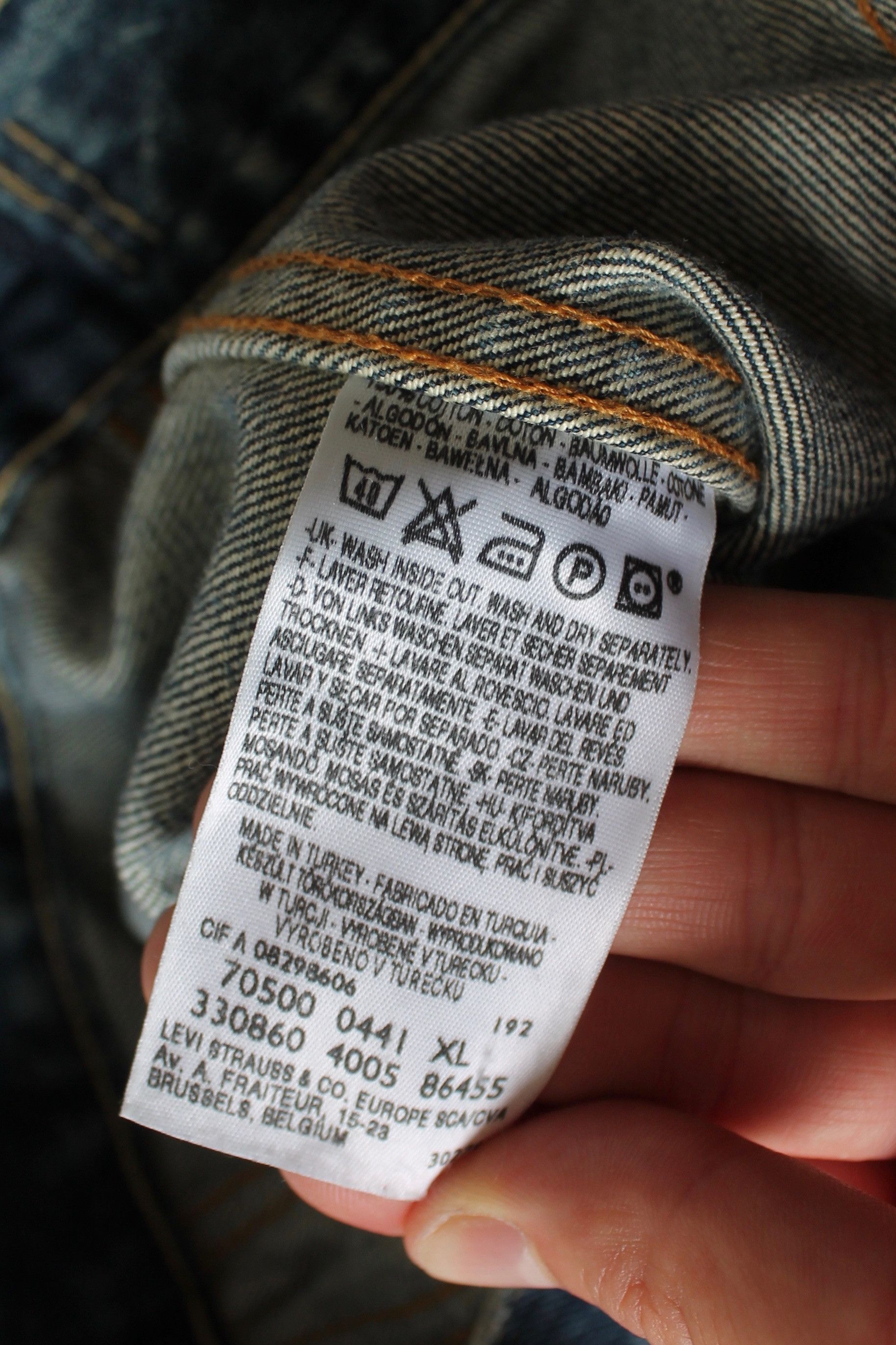 Levi's Levi's Laguna Beach California Faded Denim Jacket Blue Size US XL / EU 56 / 4 - 11 Thumbnail