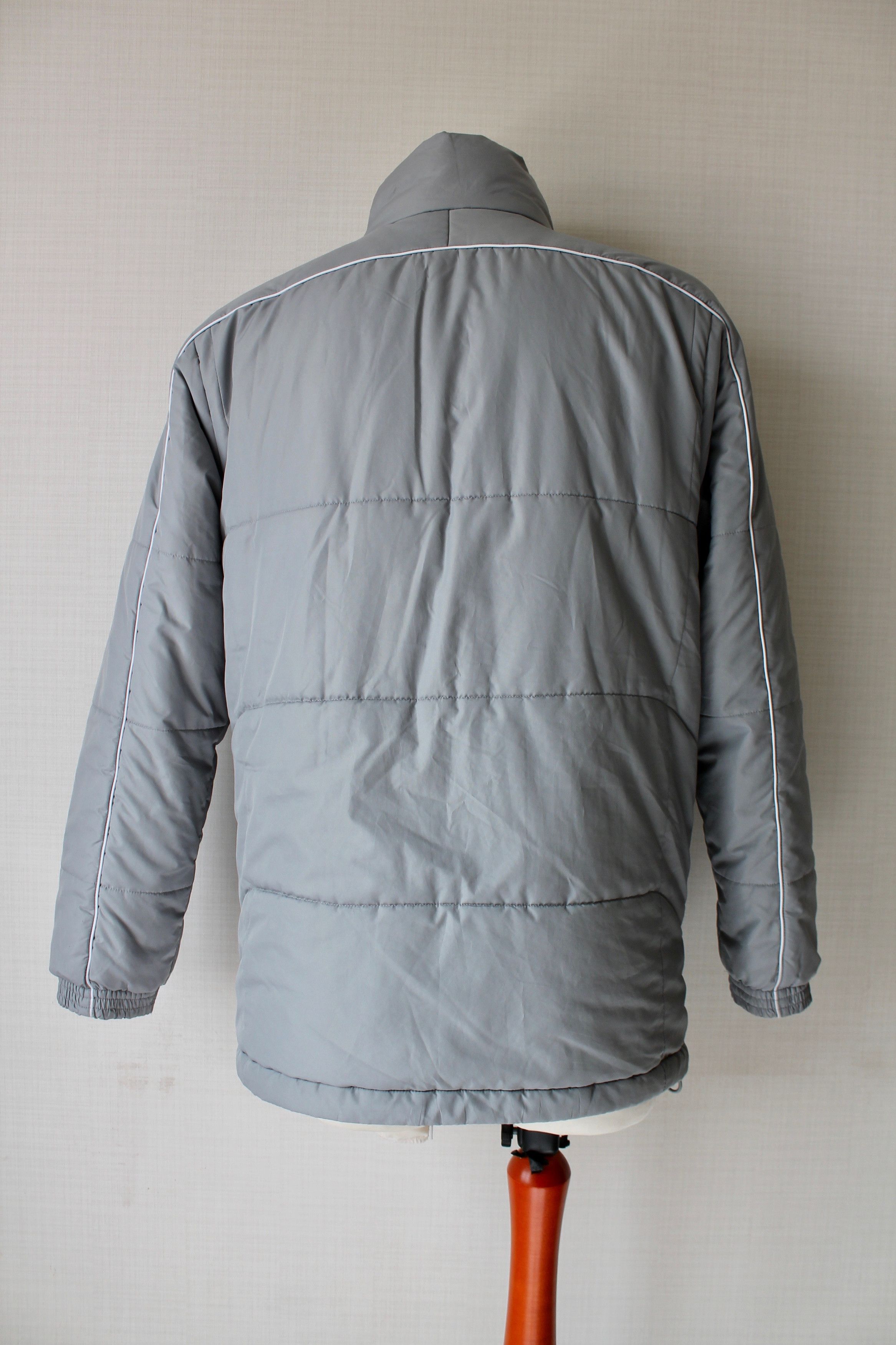 Nike VINTAGE Nike Padded Gray Jacket Athletic Dept. Size US M / EU 48-50 / 2 - 5 Thumbnail