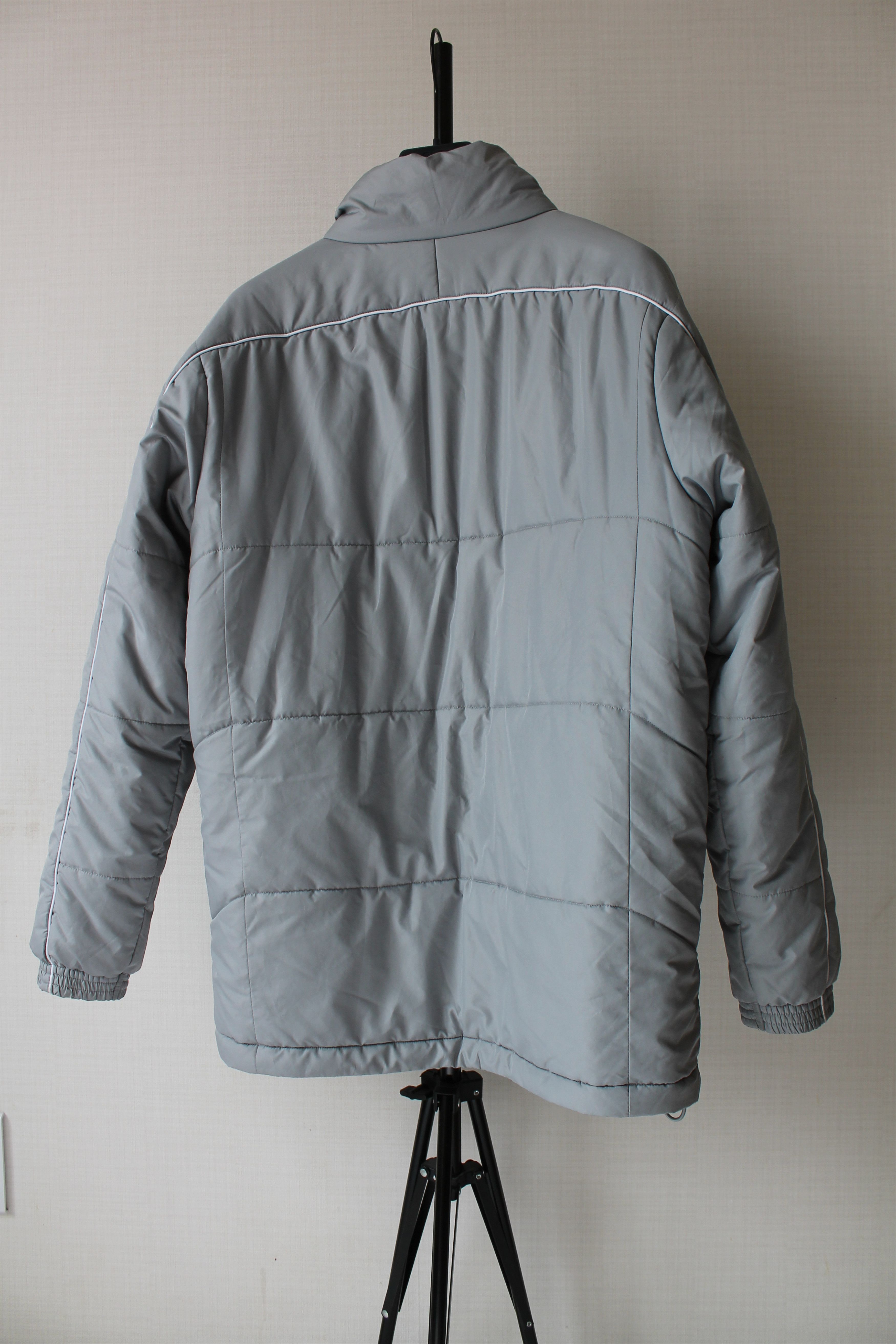 Nike VINTAGE Nike Padded Gray Jacket Athletic Dept. Size US M / EU 48-50 / 2 - 8 Thumbnail