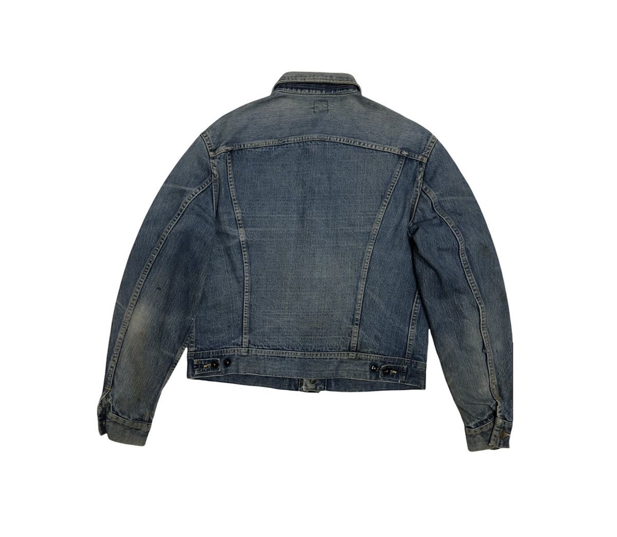 Lee Vintage 70s Lee Sanforized Denim Trucker Jacket Size US M / EU 48-50 / 2 - 19 Thumbnail
