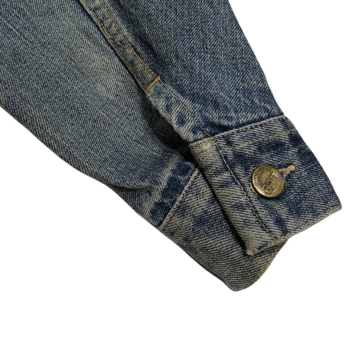 Lee Vintage 70s Lee Sanforized Denim Trucker Jacket Size US M / EU 48-50 / 2 - 21 Thumbnail