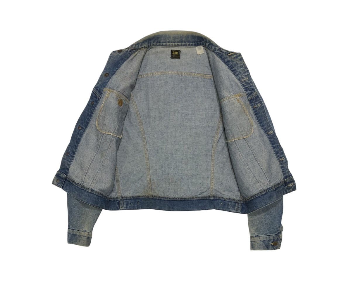Lee Vintage 70s Lee Sanforized Denim Trucker Jacket Size US M / EU 48-50 / 2 - 12 Thumbnail