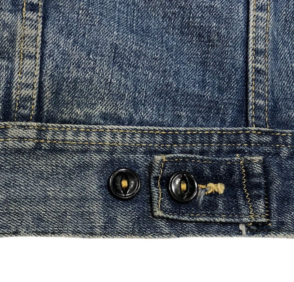 Lee Vintage 70s Lee Sanforized Denim Trucker Jacket Size US M / EU 48-50 / 2 - 16 Thumbnail