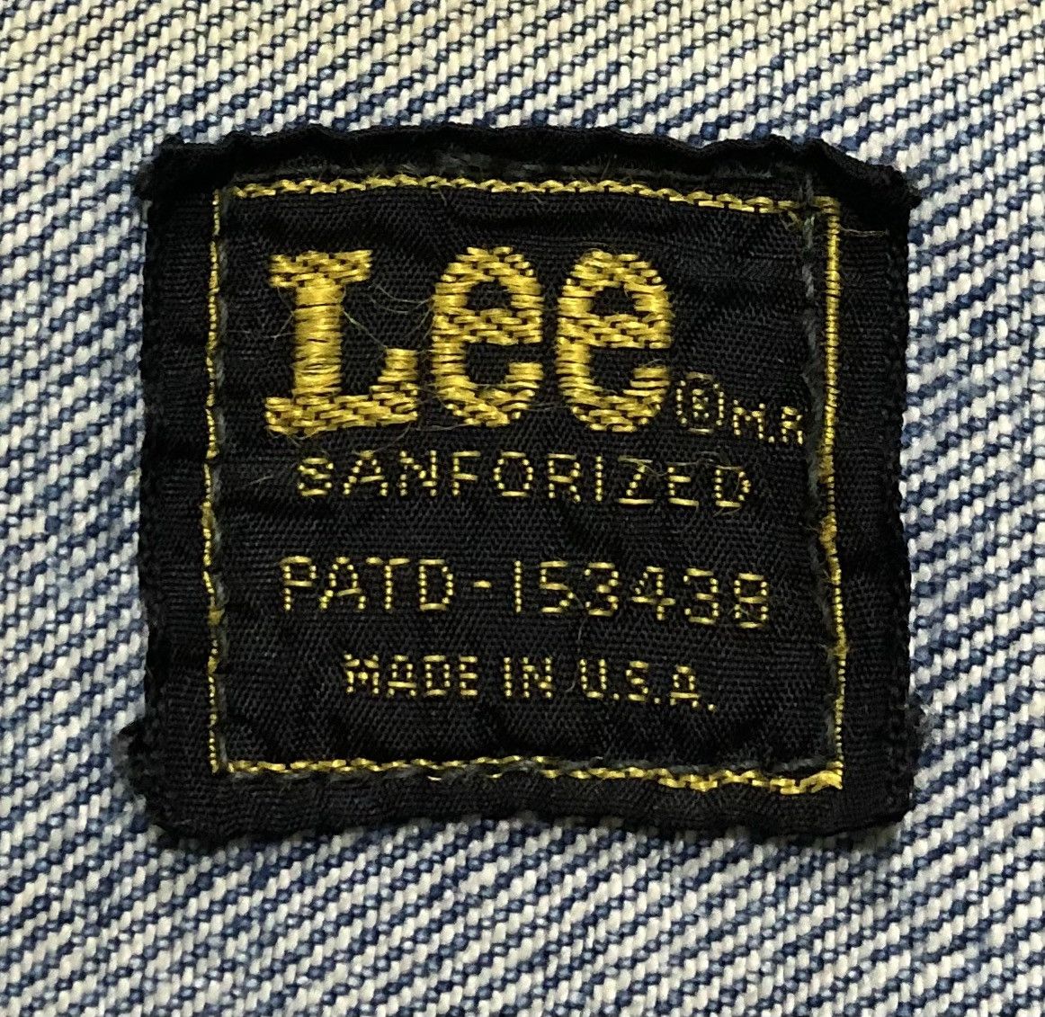 Lee Vintage 70s Lee Sanforized Denim Trucker Jacket Size US M / EU 48-50 / 2 - 22 Thumbnail