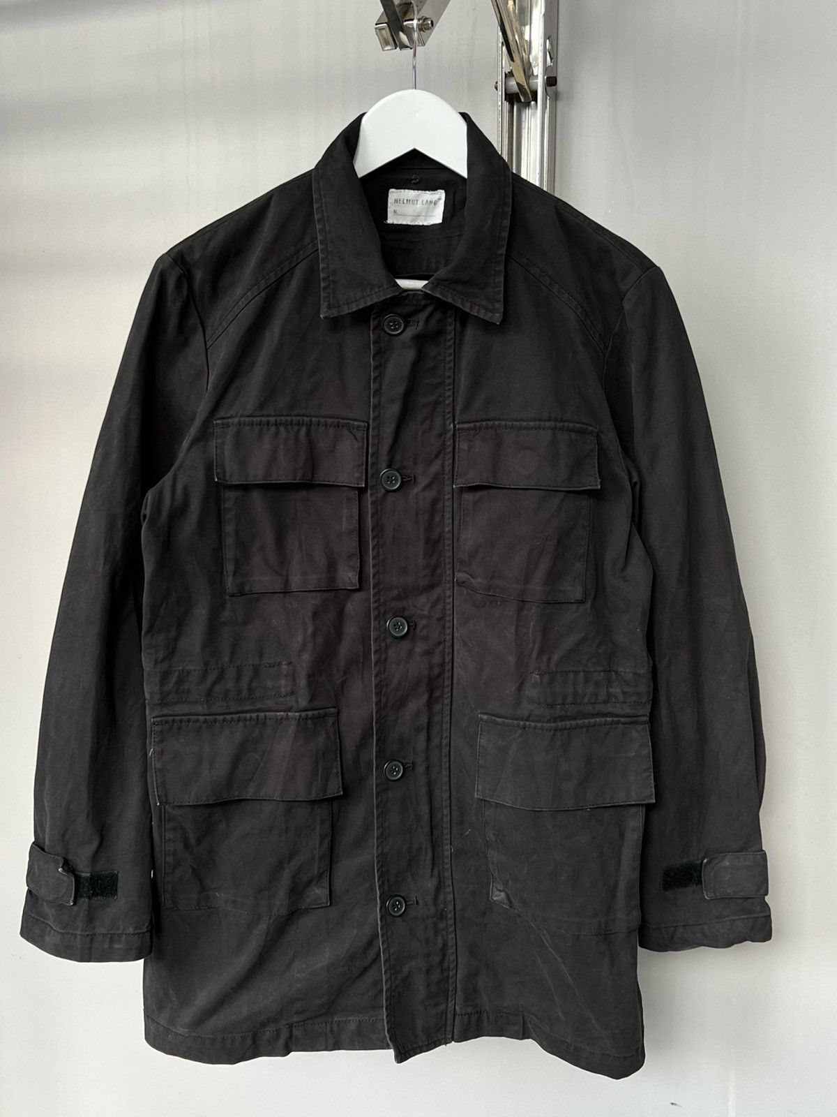 image of Helmut Lang M65 Field Jacket in Black, Men's (Size Small)