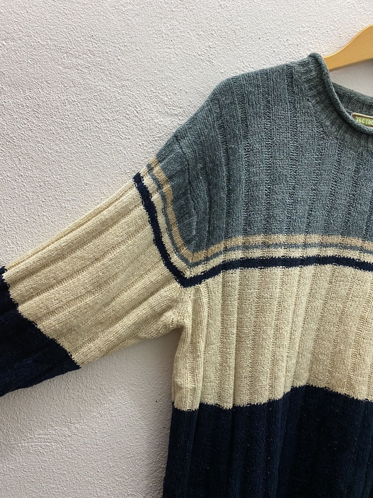 Designer × Japanese Brand TOC TOC KNITWEAR SWEATER NICE DESIGN Size US L / EU 52-54 / 3 - 5 Thumbnail