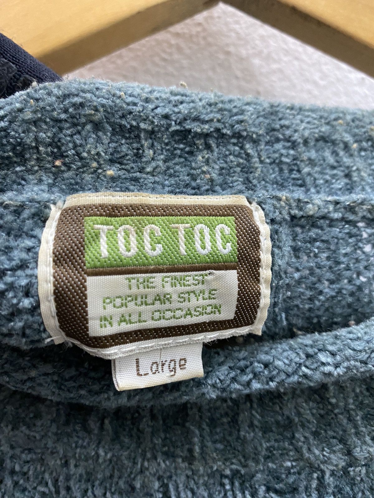 Designer × Japanese Brand TOC TOC KNITWEAR SWEATER NICE DESIGN Size US L / EU 52-54 / 3 - 9 Thumbnail